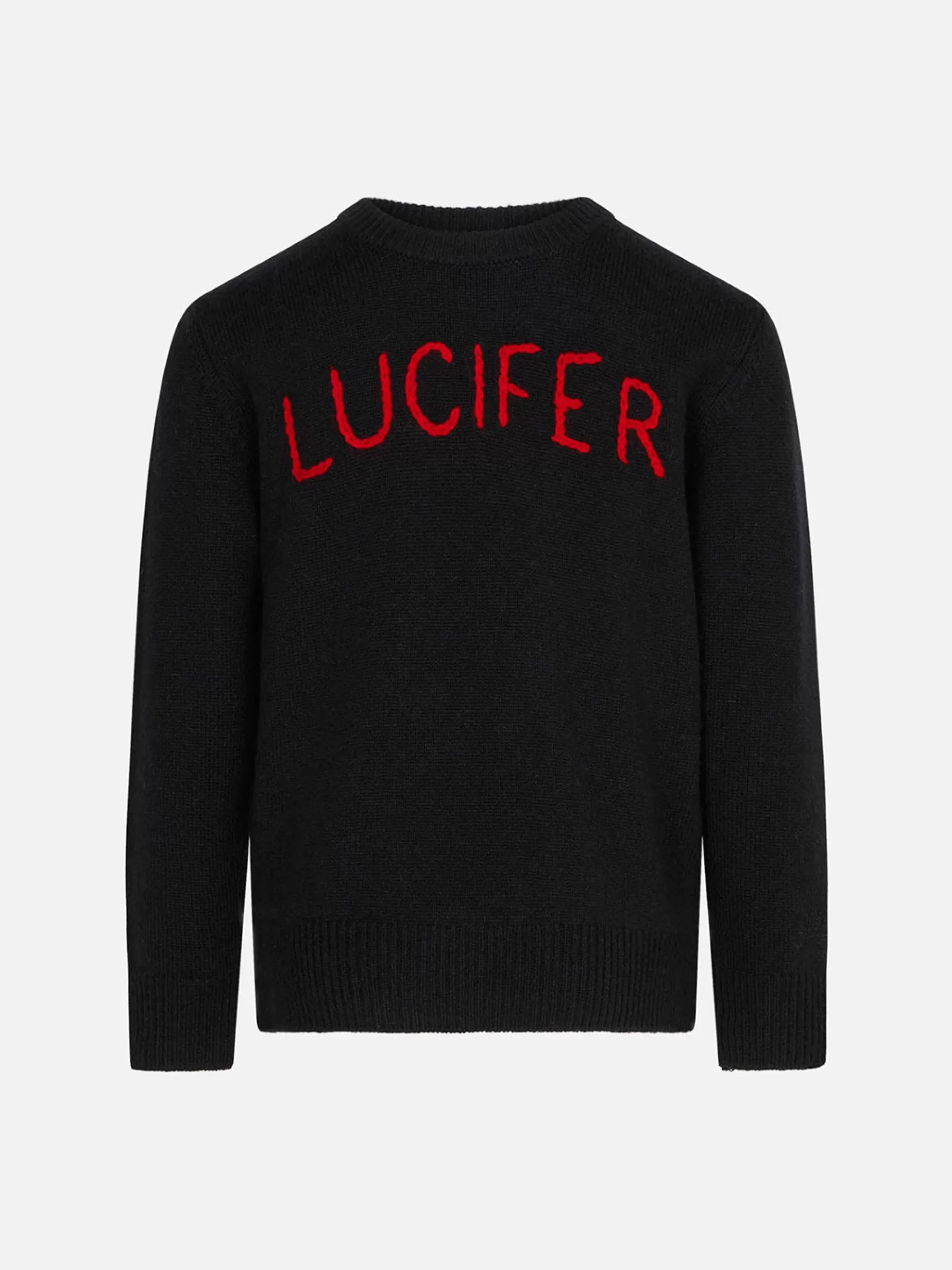 Best Sale Maglia da bambino con ricamo Lucifer Bambino Maglieria