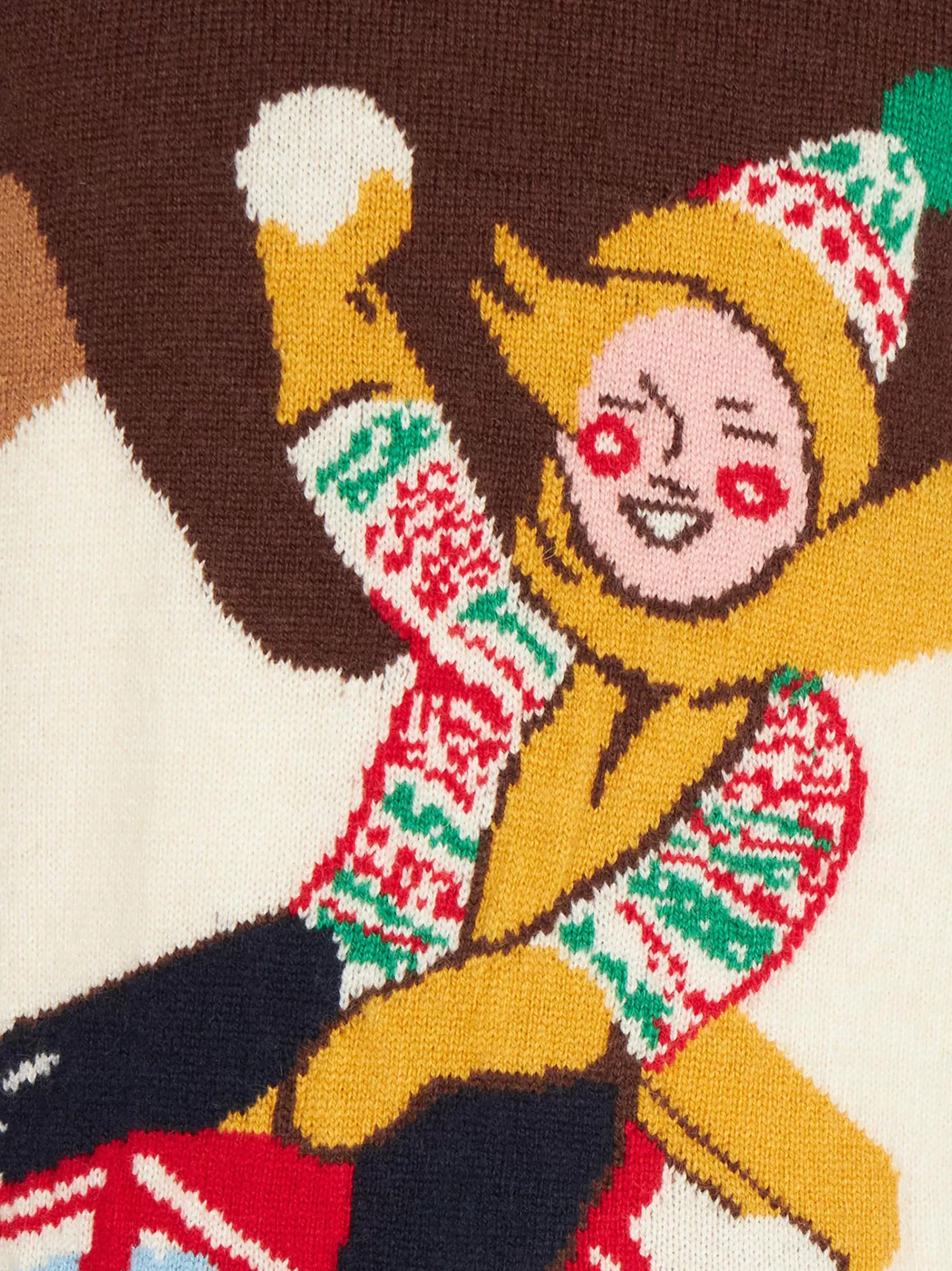 Discount Maglia da bambino con stampa cartoline Cortina Bambino Maglieria | Maglieria