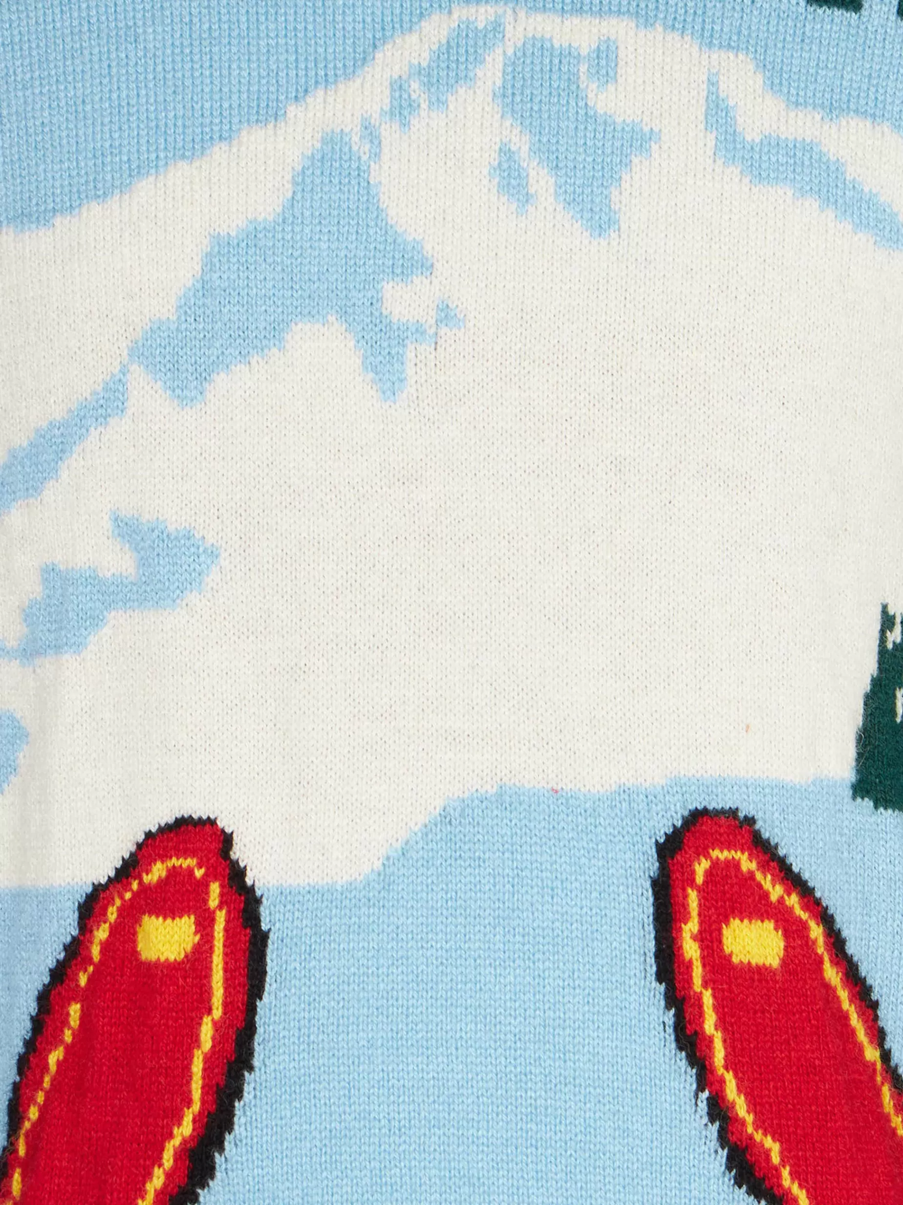 Shop Maglia da bambino con stampa jacquard montagna Bambino Maglieria