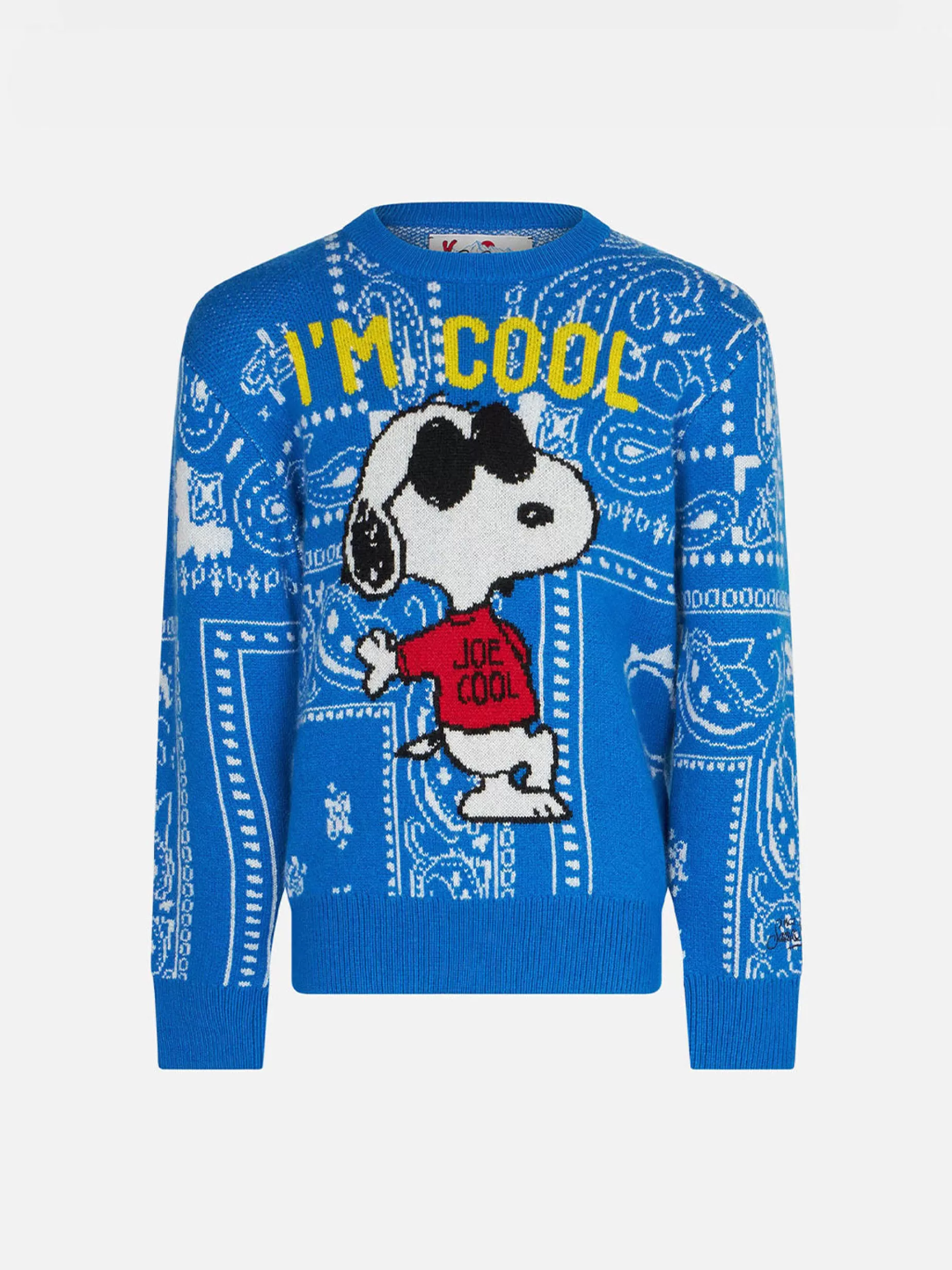 Fashion Maglia da bambino girocollo con stampa Snoopy | EDIZIONE SPECIALE PEANUTS™ Bambino Maglieria