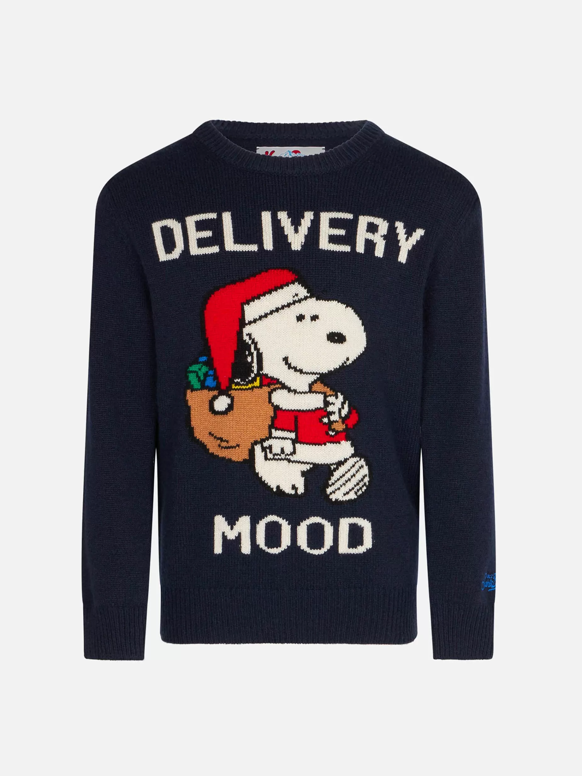 Cheap Maglia da bambino girocollo con stampa Snoopy natalizia | EDIZIONE SPECIALE PEANUTS™ Bambino Maglieria | Maglieria