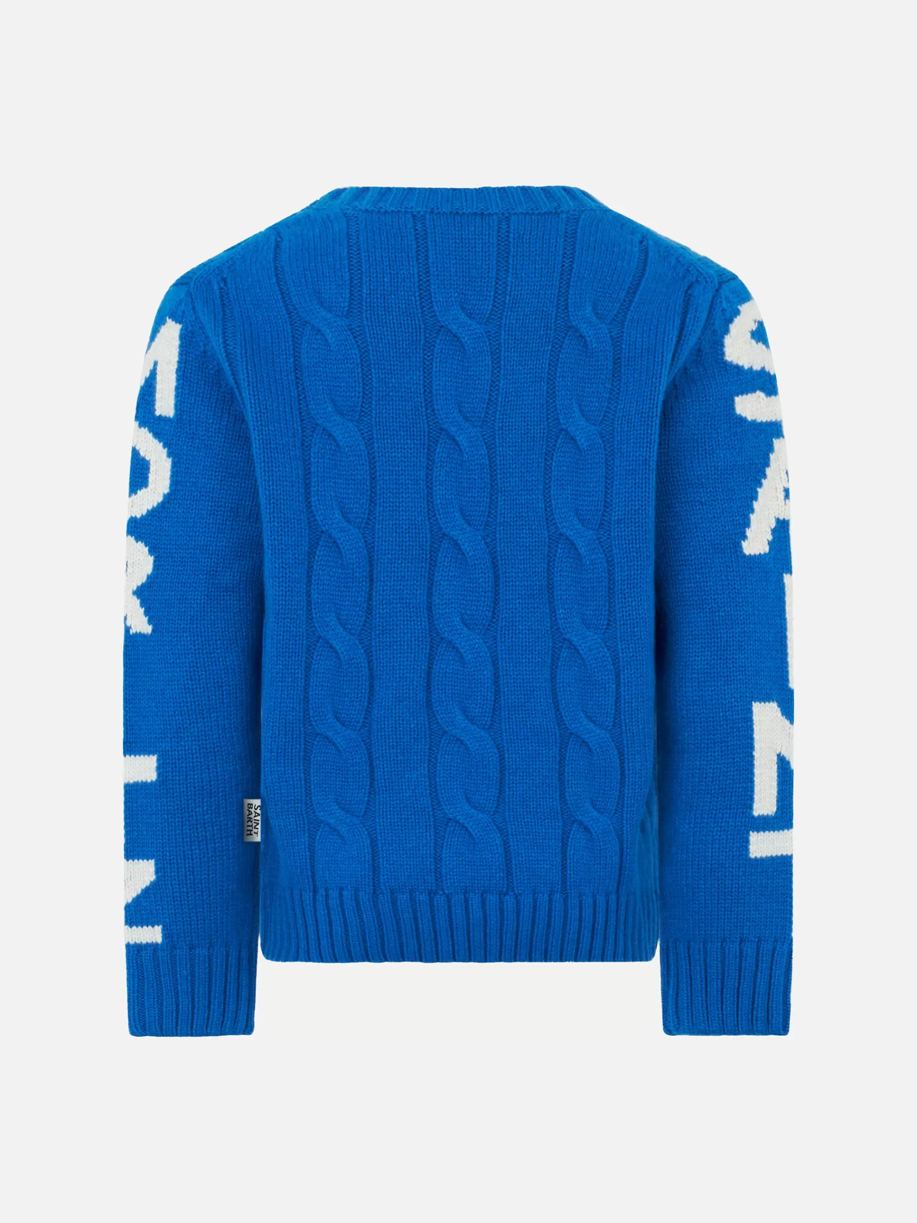 Best Maglia da bambino girocollo intrecciata con stampa Saint Moritz Bambino Maglieria