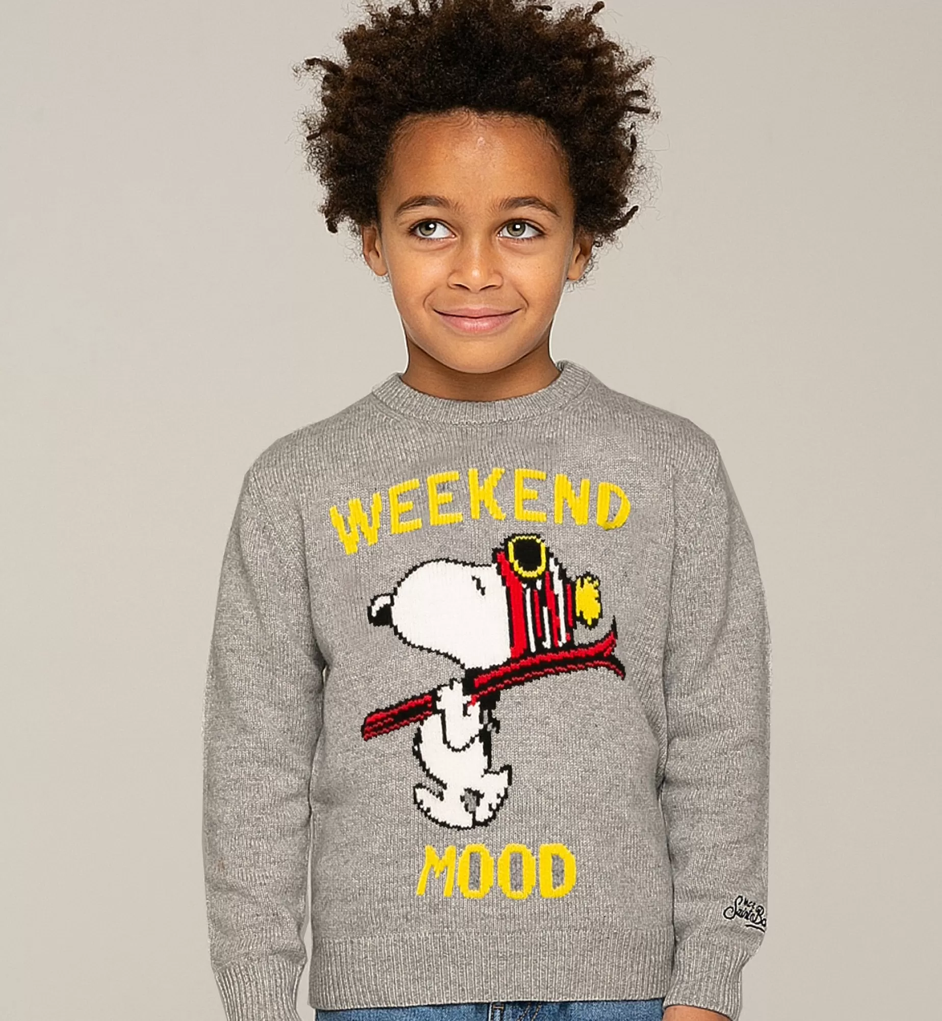 Best Sale Maglia da bambino stampa Snoopy Weekend Mood | Edizione speciale Peanuts™ Bambino Maglieria