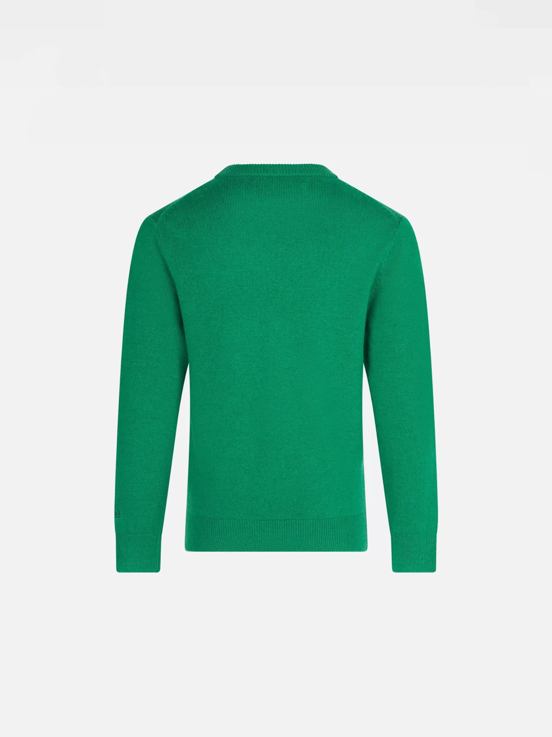 Outlet Maglia da bambino verde con stampa jacquard St. Moritz Bambino Maglieria | Maglieria