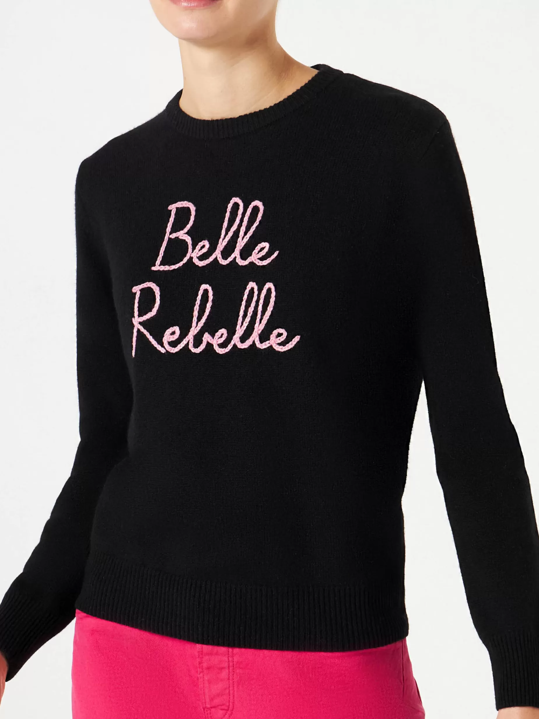 Best Maglia da donna con ricamo Belle Rebelle Donna Maglieria