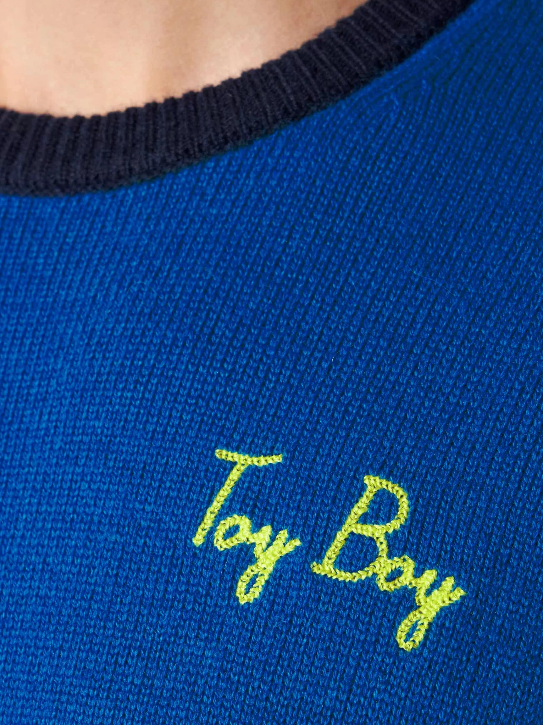 Best Sale Maglia da uomo con ricamo Toy Boy Uomo Maglieria