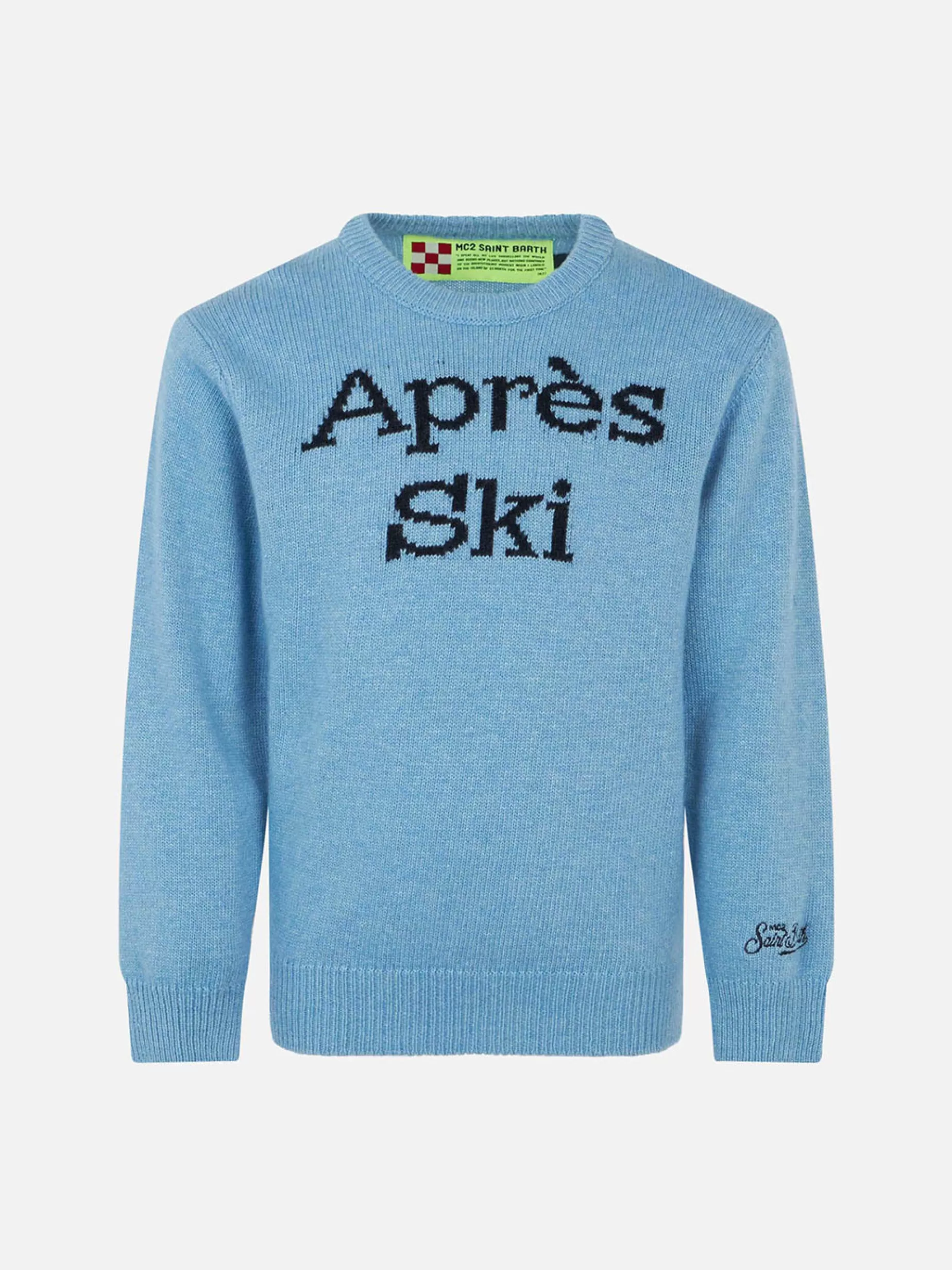 Store Maglione da bambino azzurra Après Ski Bambino Maglieria