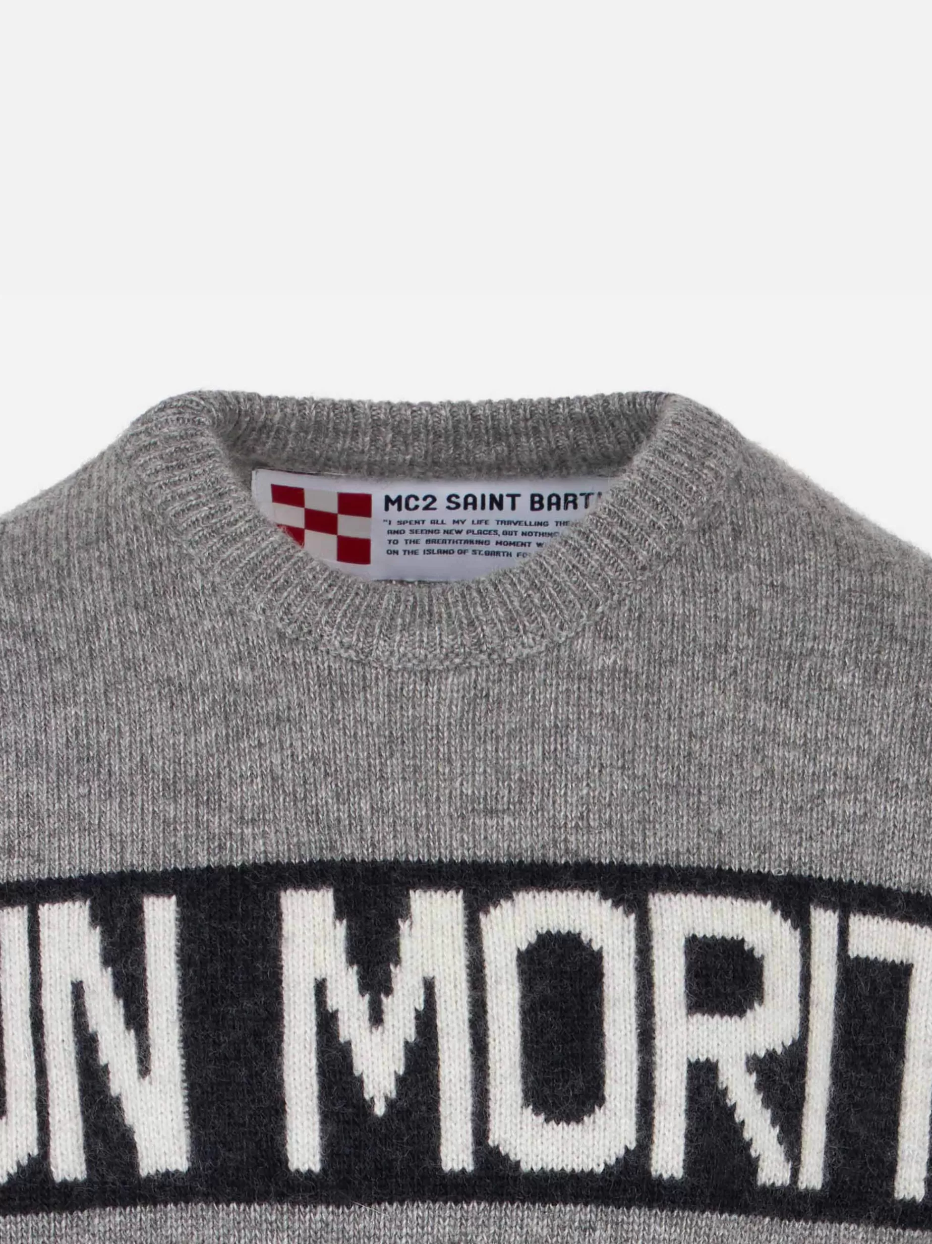 Outlet Maglione da bambino con jacquard Sun Moritz Bambino Maglieria
