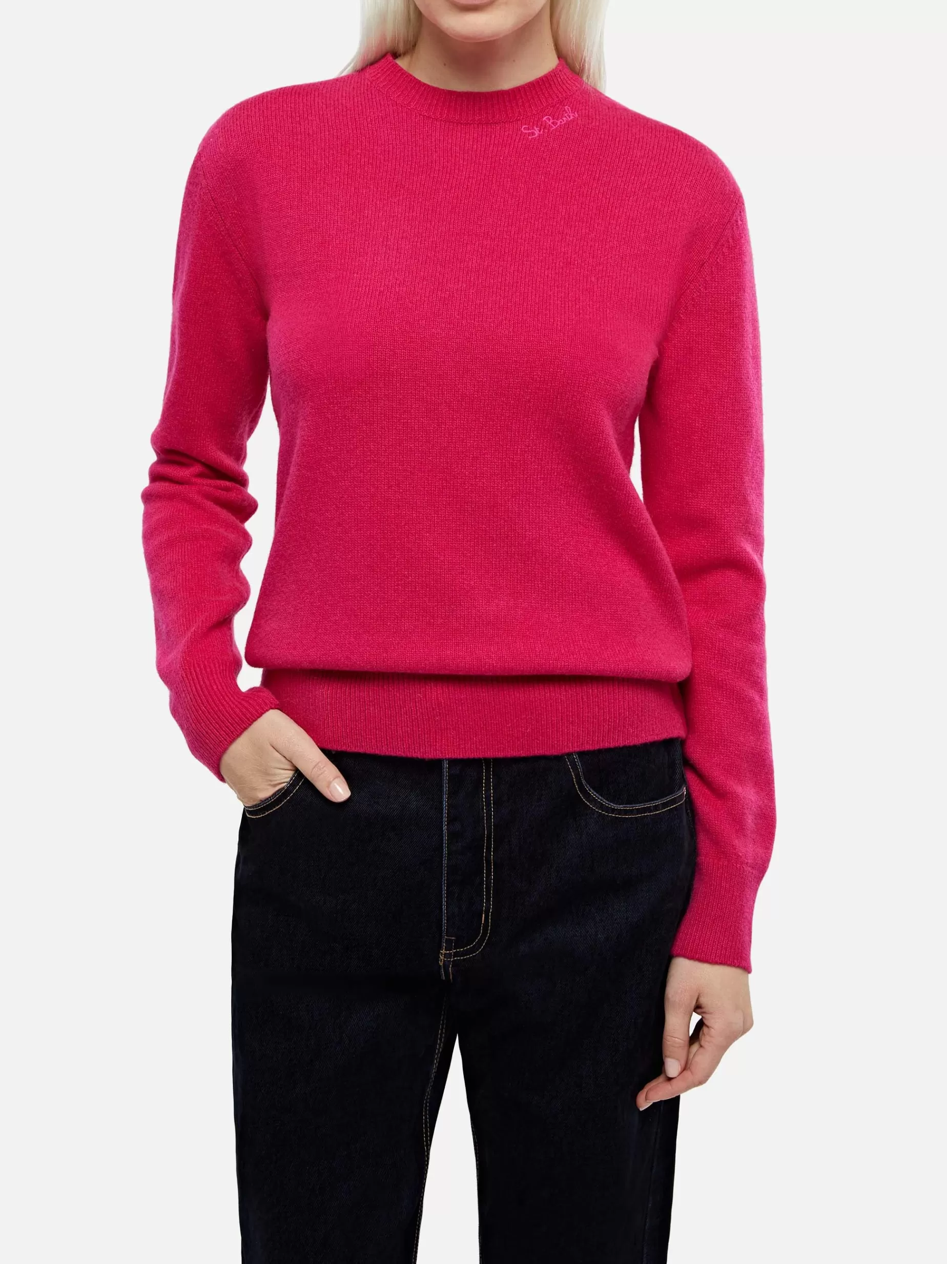 Clearance Maglione da donna fucsia Sorbonne Donna Maglieria