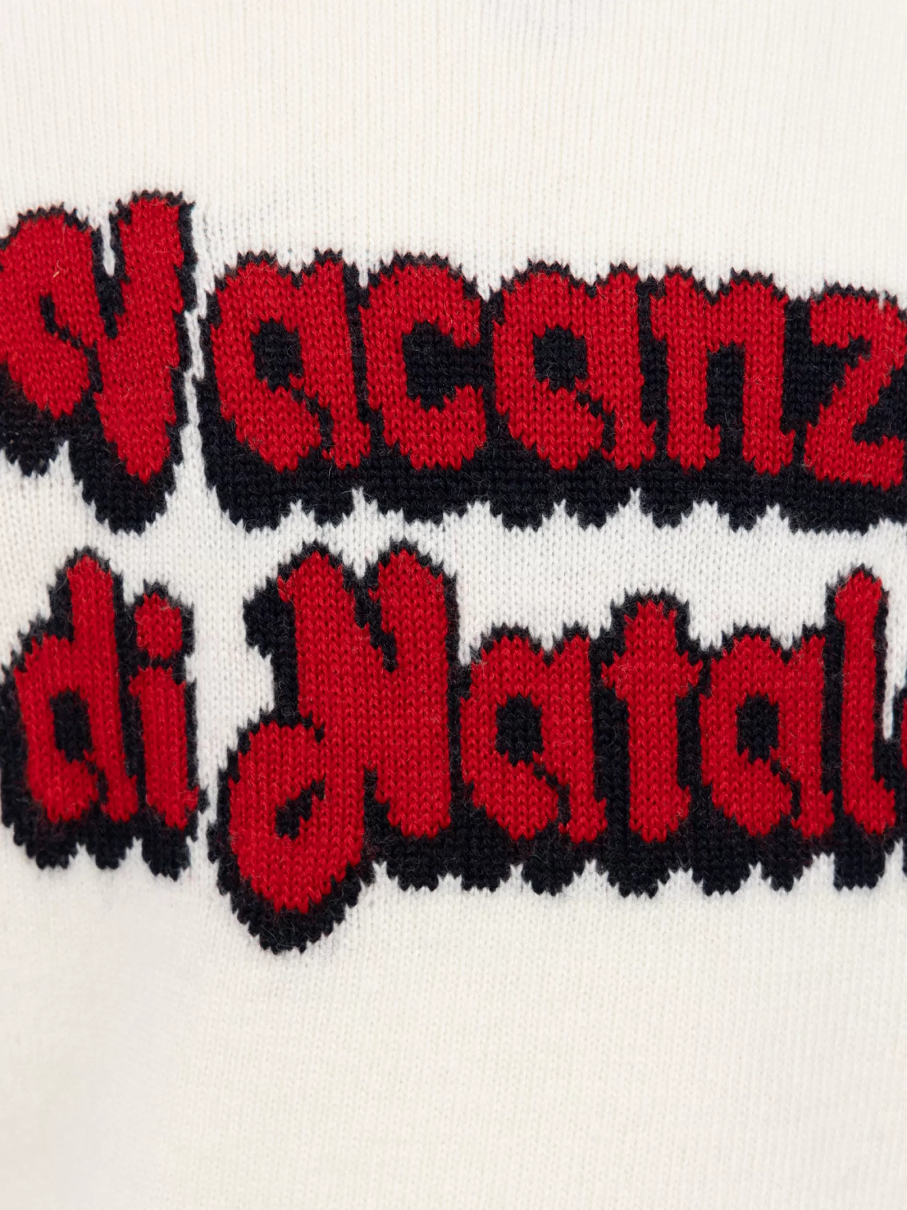 Outlet Maglione girocollo bianca da bambina Princess con stampa logo del film Vacanze di Natale | VACANZE DI NATALE EDIZIONE SPECIALE Maglieria | Maglieria