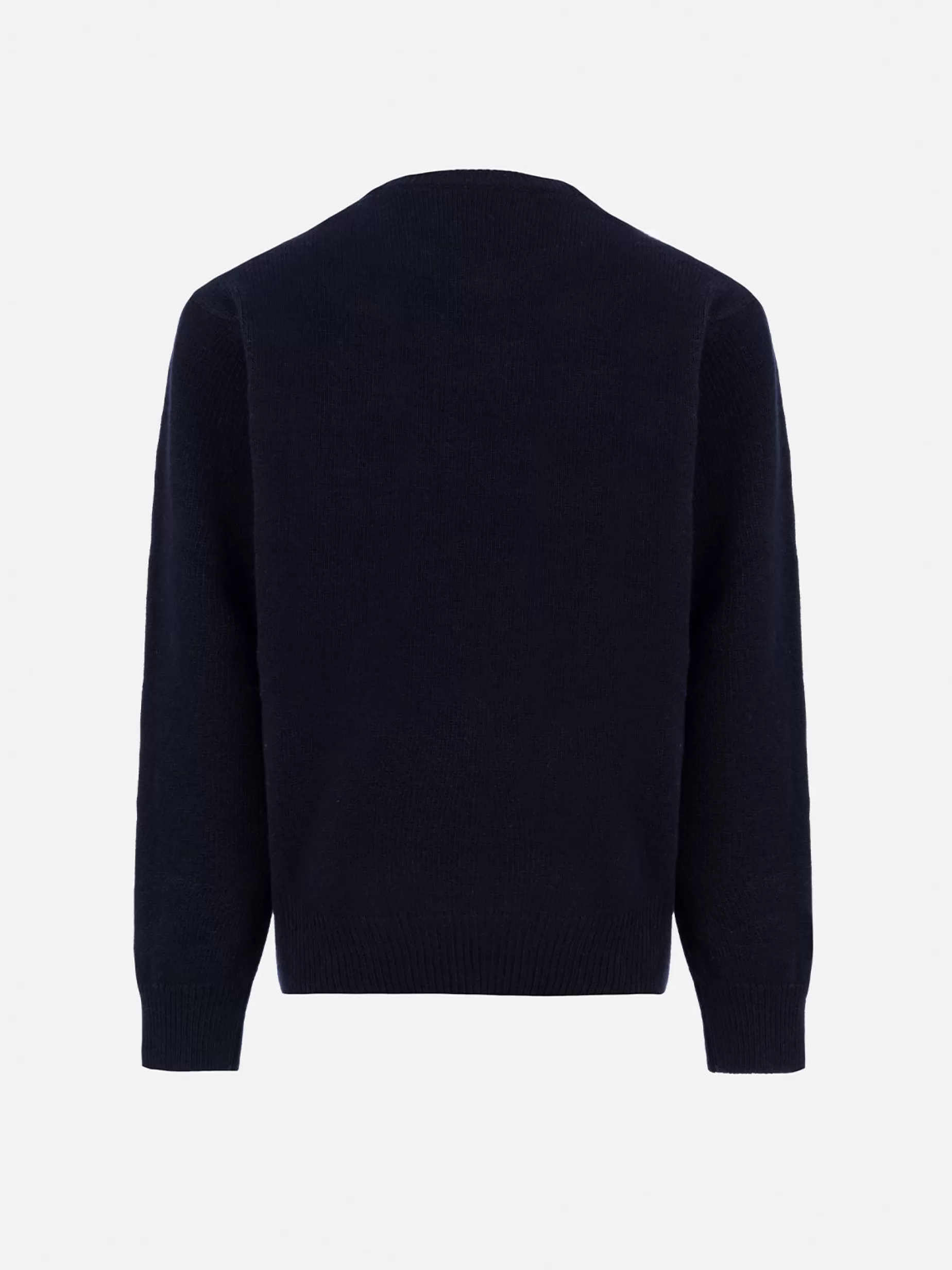 Sale Maglione girocollo blu da bambino Douglas con la stampa preferita di papà Bambino Maglieria