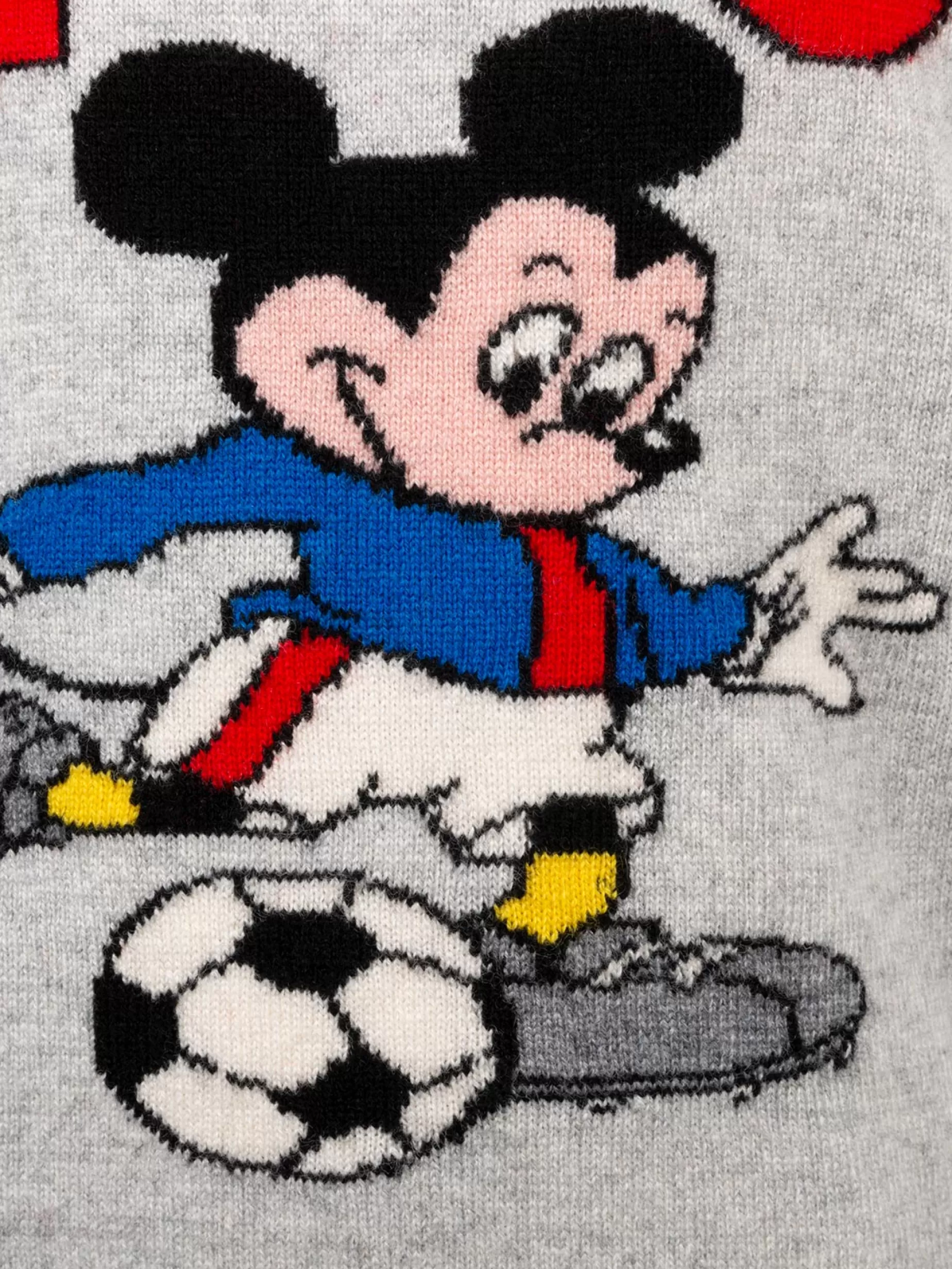 Best Sale Maglione girocollo grigio da bambino Douglas con stampa di Topolino | EDIZIONE SPECIALE DISNEY Bambino Maglieria