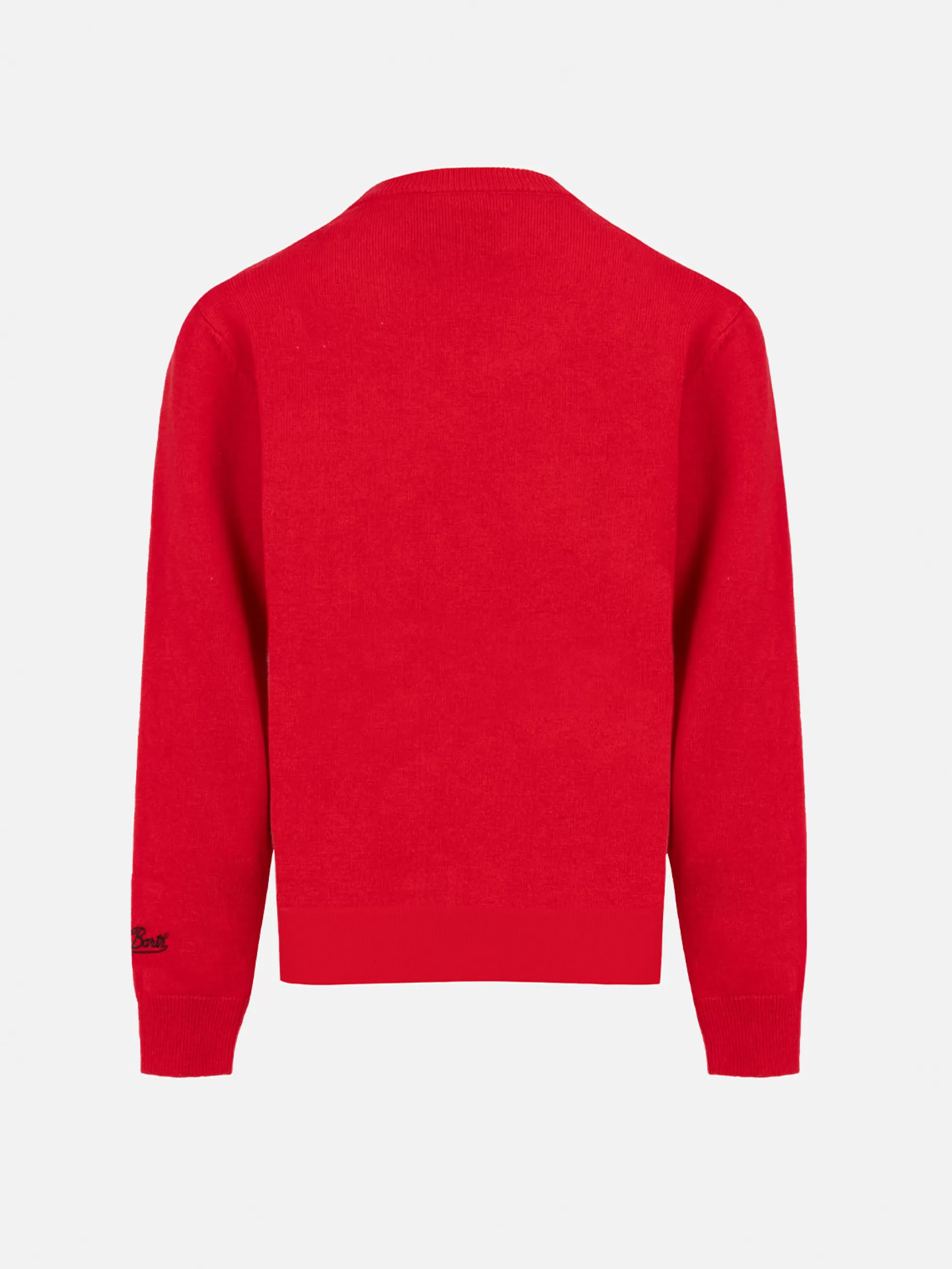 Best Sale Maglione girocollo rosso da bambino Douglas con stampa Penauts | SNOOPY PEANUTS EDIZIONE SPECIALE Bambino Maglieria | Maglieria
