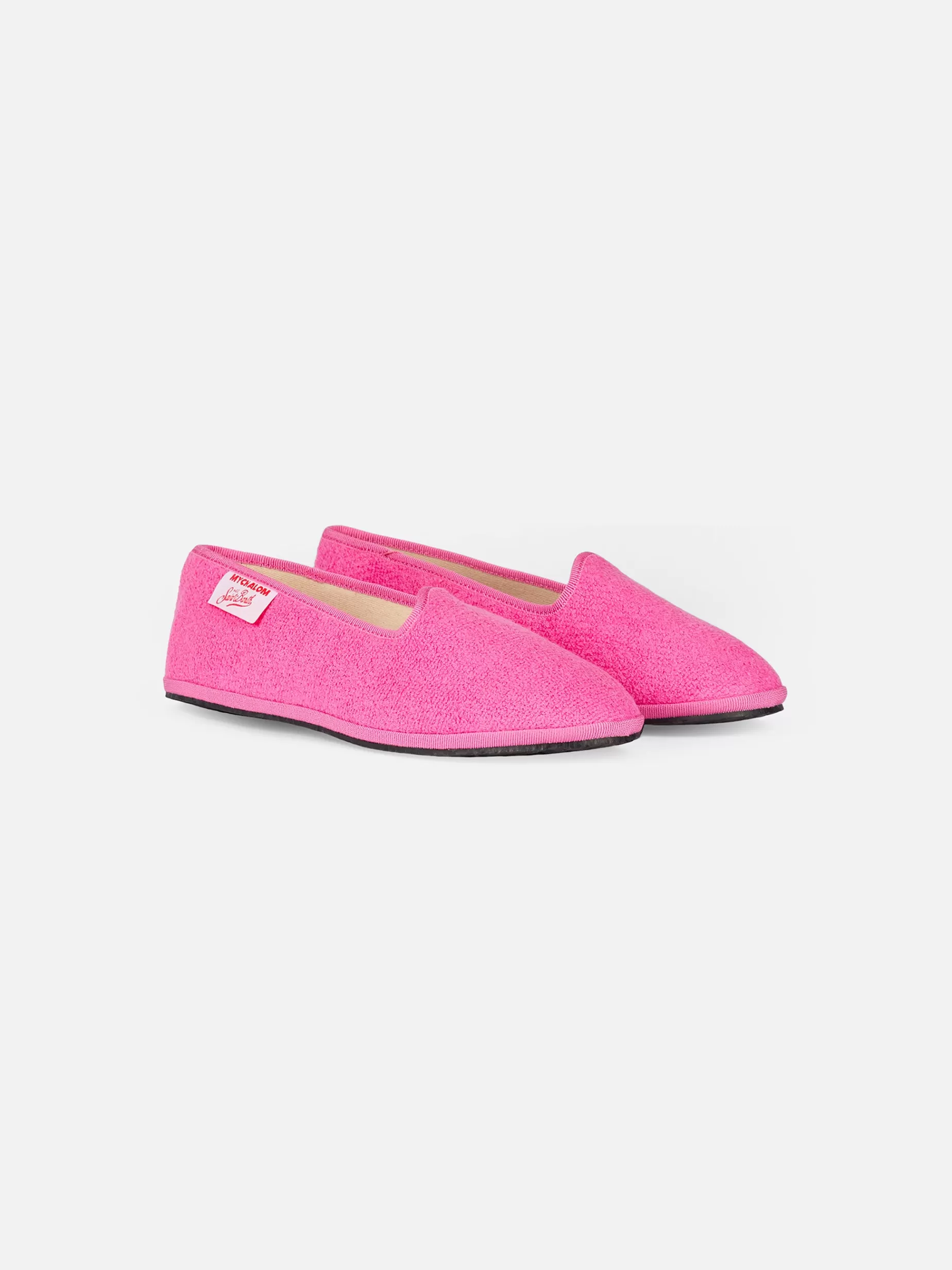 New Mocassino pantofola da bambina in spugna rosa | MY CHALOM EDIZIONE SPECIALE Accessori