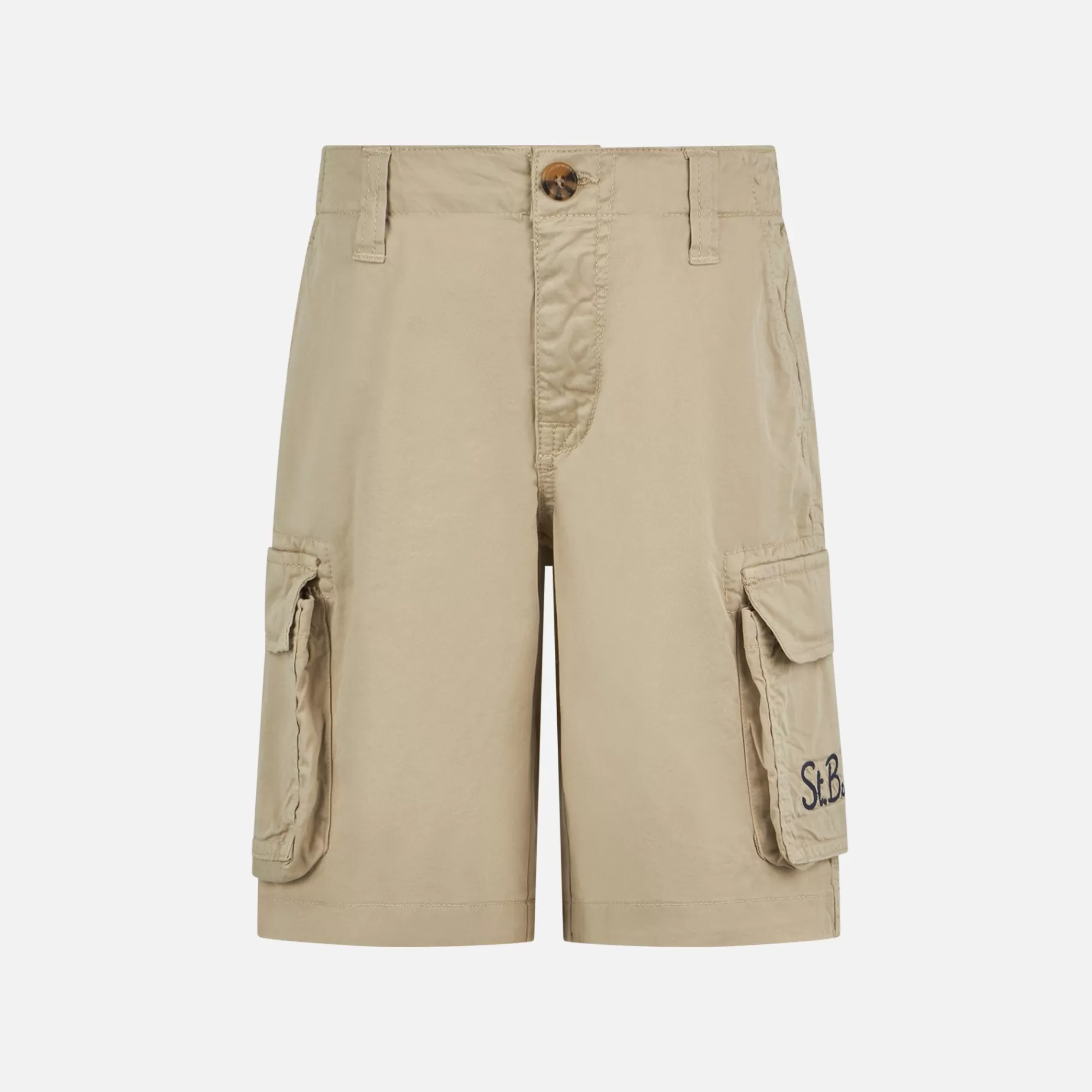 Best Pantaloncini cargo da bambino in cotone beige Bambino Bermuda E Pantaloni