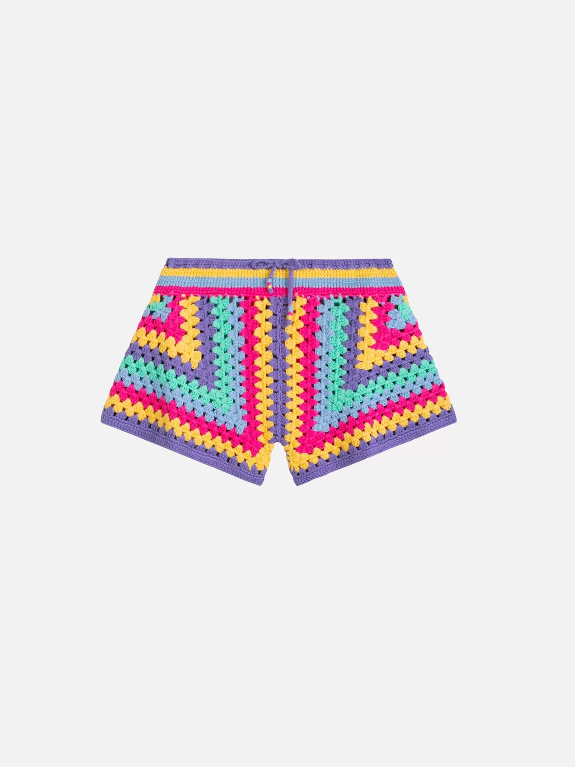 New Pantaloncini da bambina all'uncinetto Bikini E Slip Mare