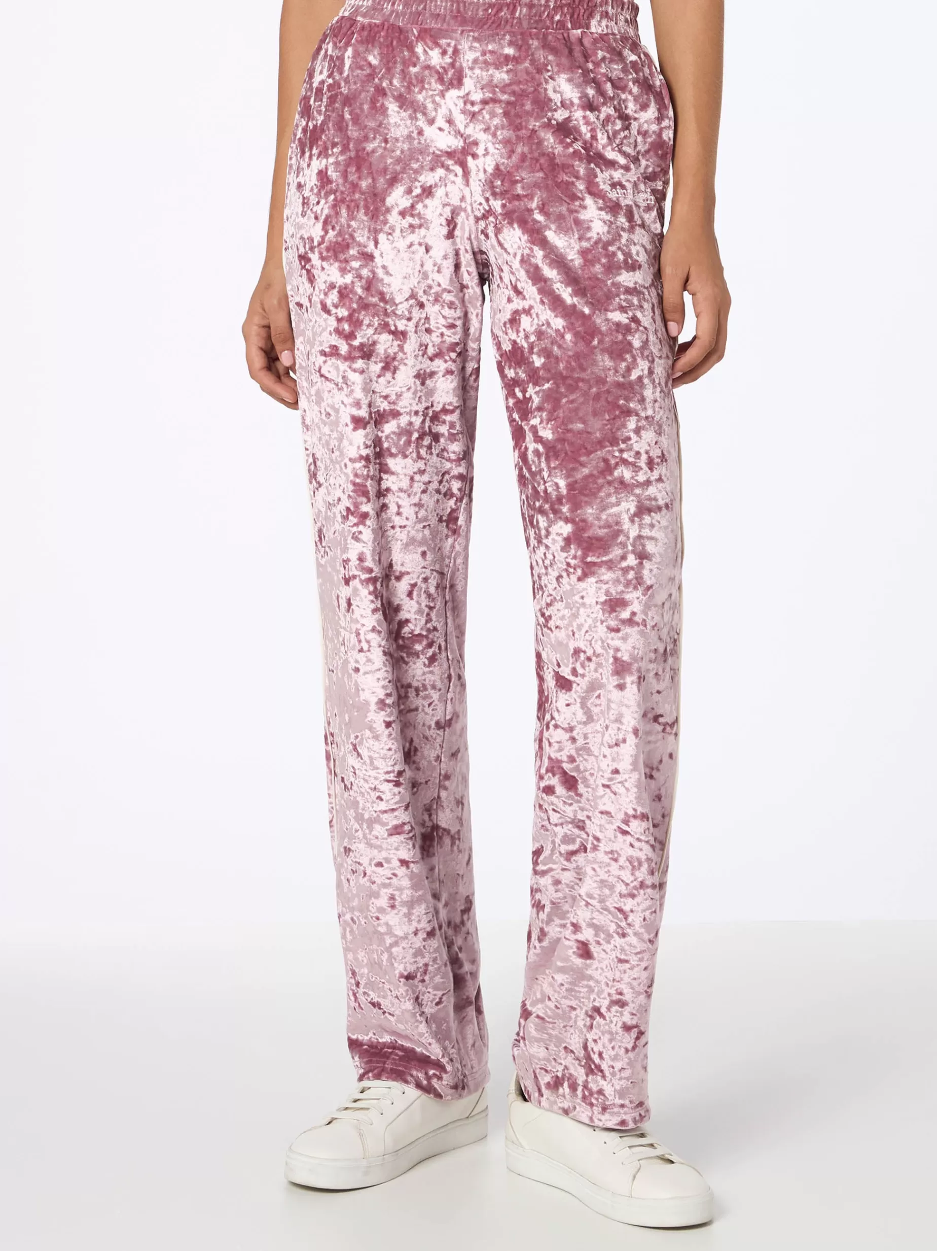 Best Sale Pantaloni da donna in ciniglia rosa Yvonne Donna Gonne