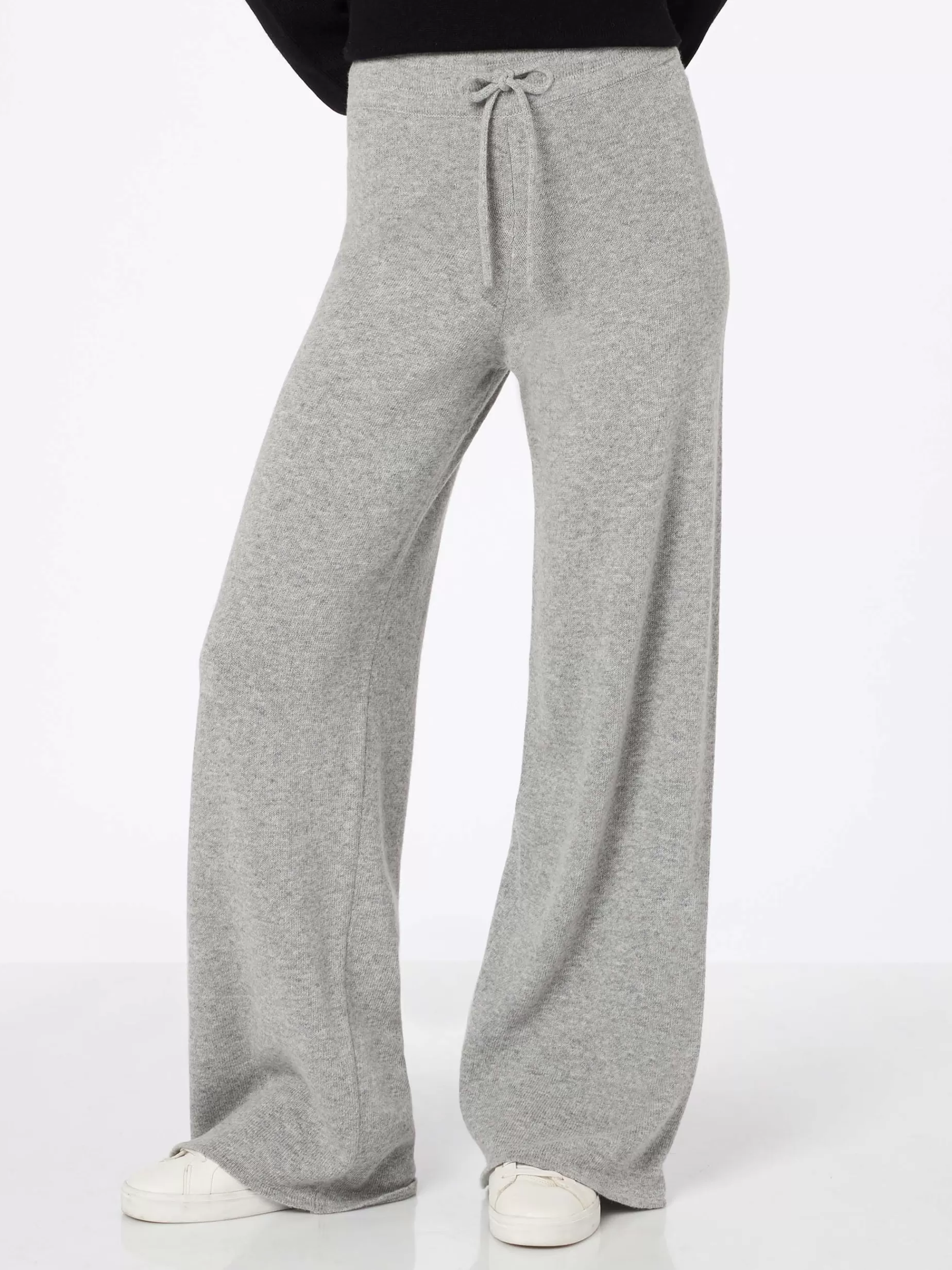 Cheap Pantaloni da donna in maglia grigio mélange Cambon Donna Gonne