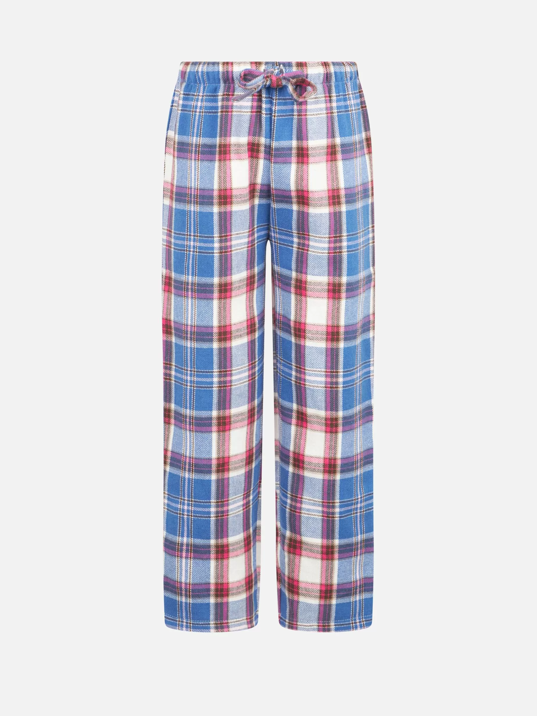 Outlet Pantaloni del pigiama da bambina con stampa tartan Bambino Pigiami | Pigiami