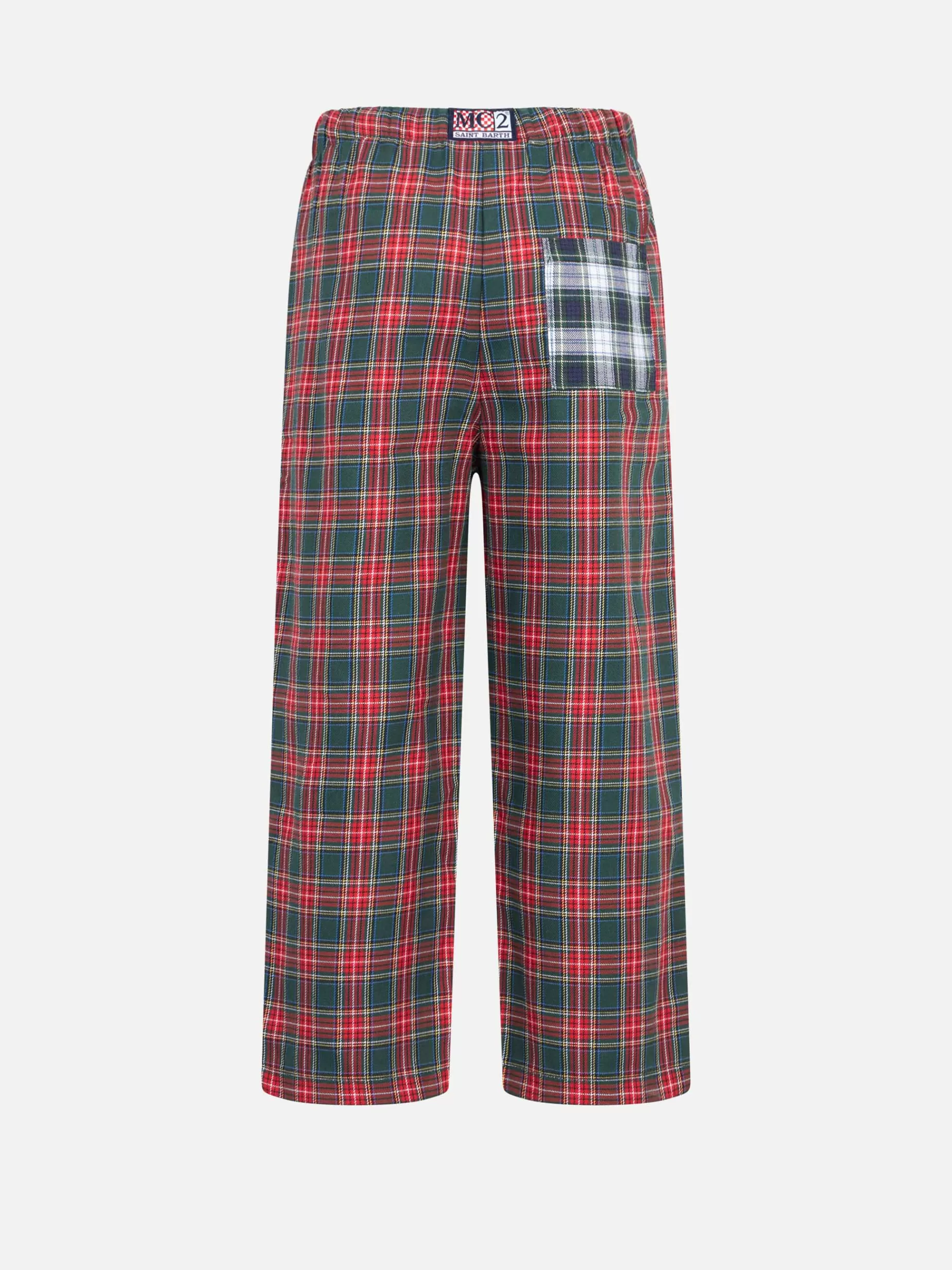 Discount Pantaloni del pigiama da bambina con stampa tartan Bambino Pigiami | Pigiami