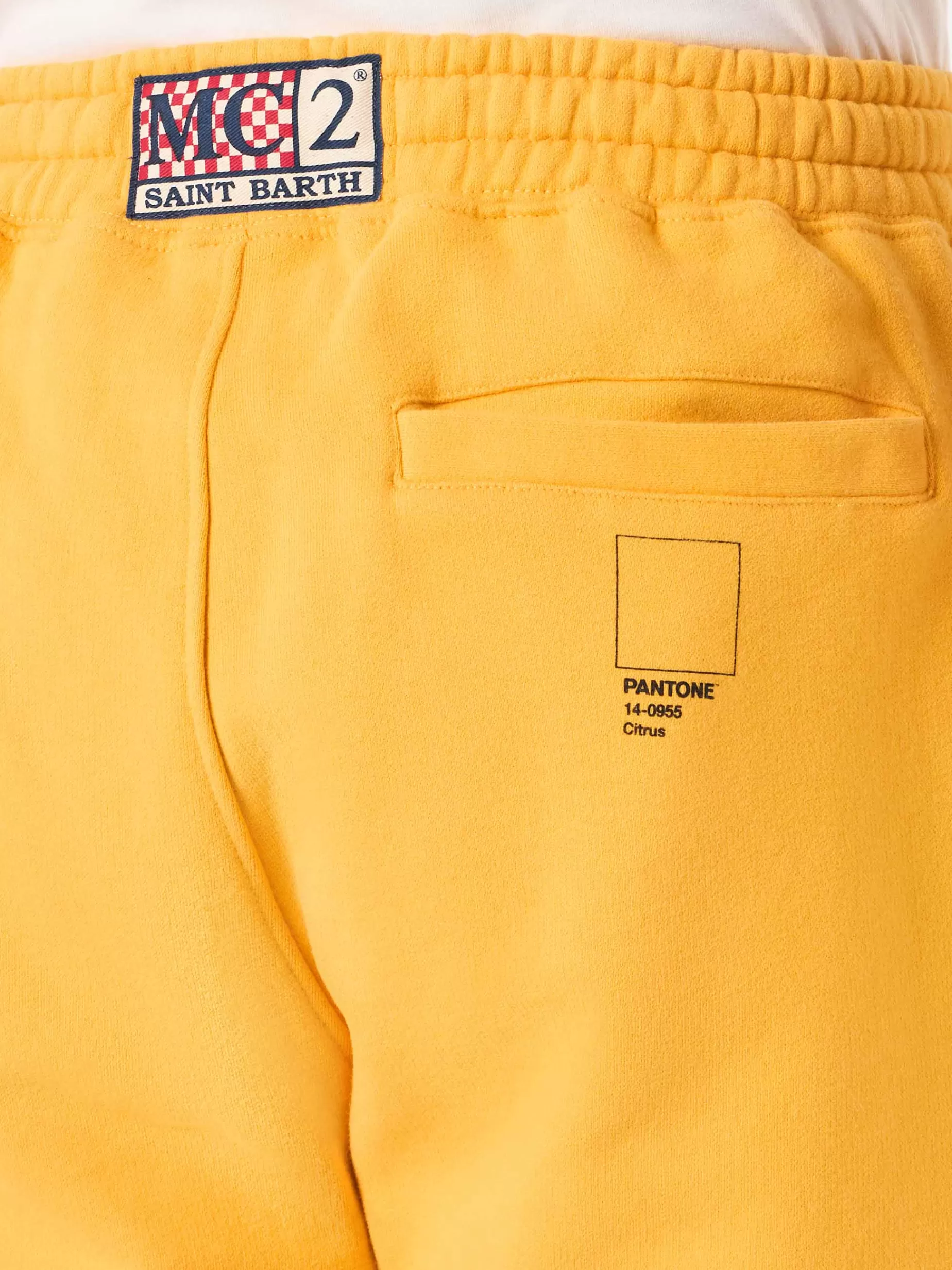 Online Pantaloni della tuta giallo-ocra | EDIZIONE SPECIALE PANTONE® Uomo Bermuda E Pantaloni