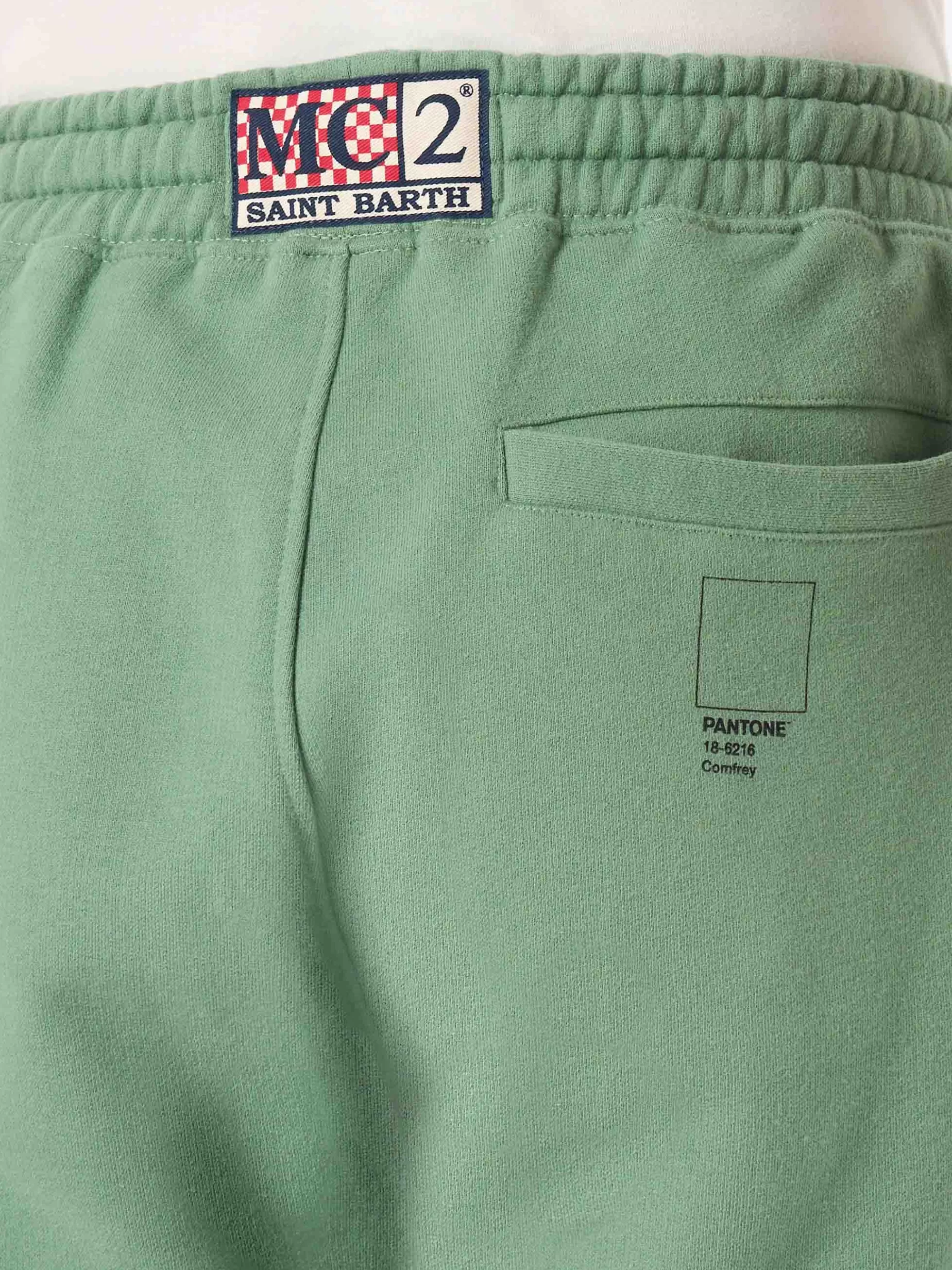 Flash Sale Pantaloni della tuta verde militare | EDIZIONE SPECIALE PANTONE® Uomo Bermuda E Pantaloni