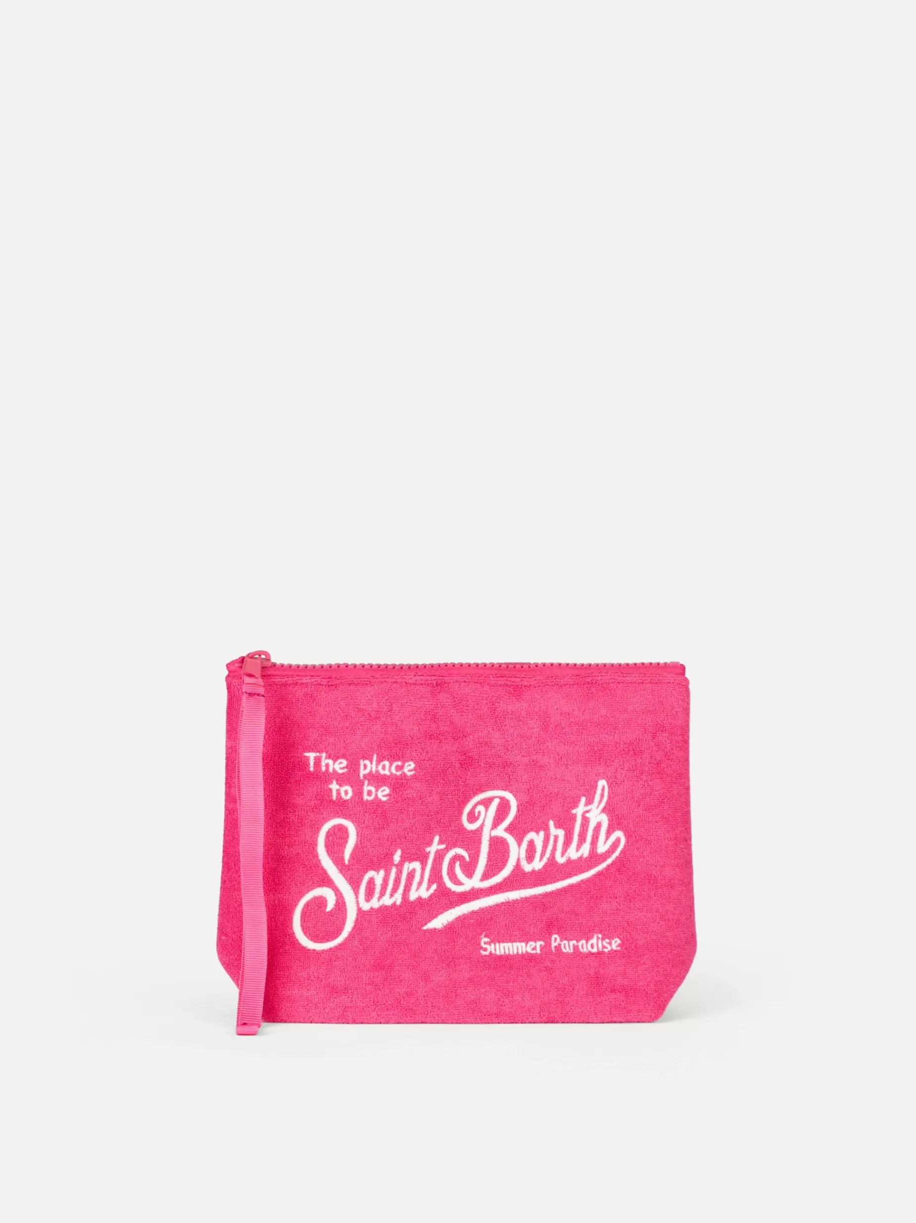 Store Pochette Aline in spugna fucsia Pochette | Pochette