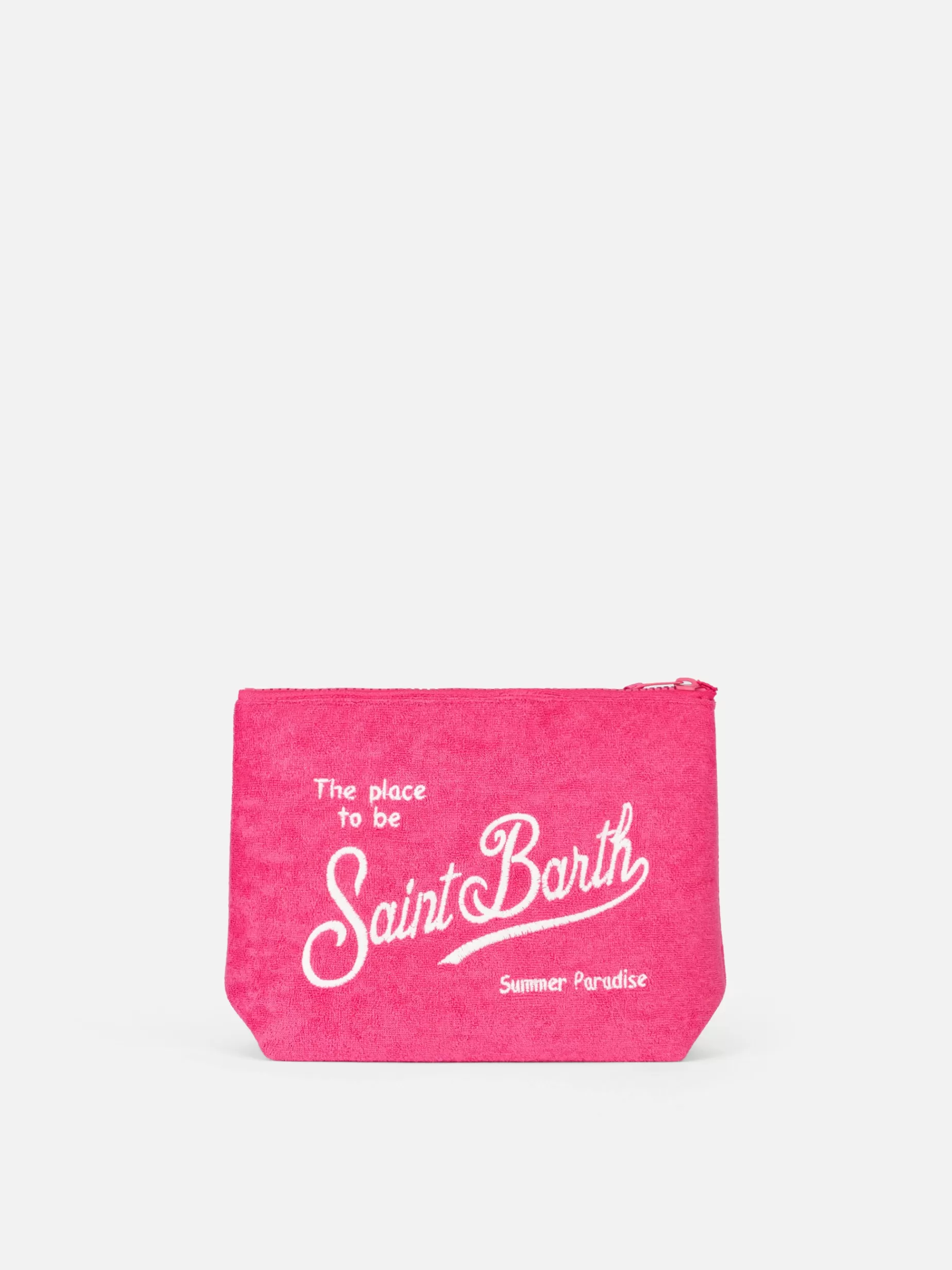 Store Pochette Aline in spugna fucsia Pochette | Pochette