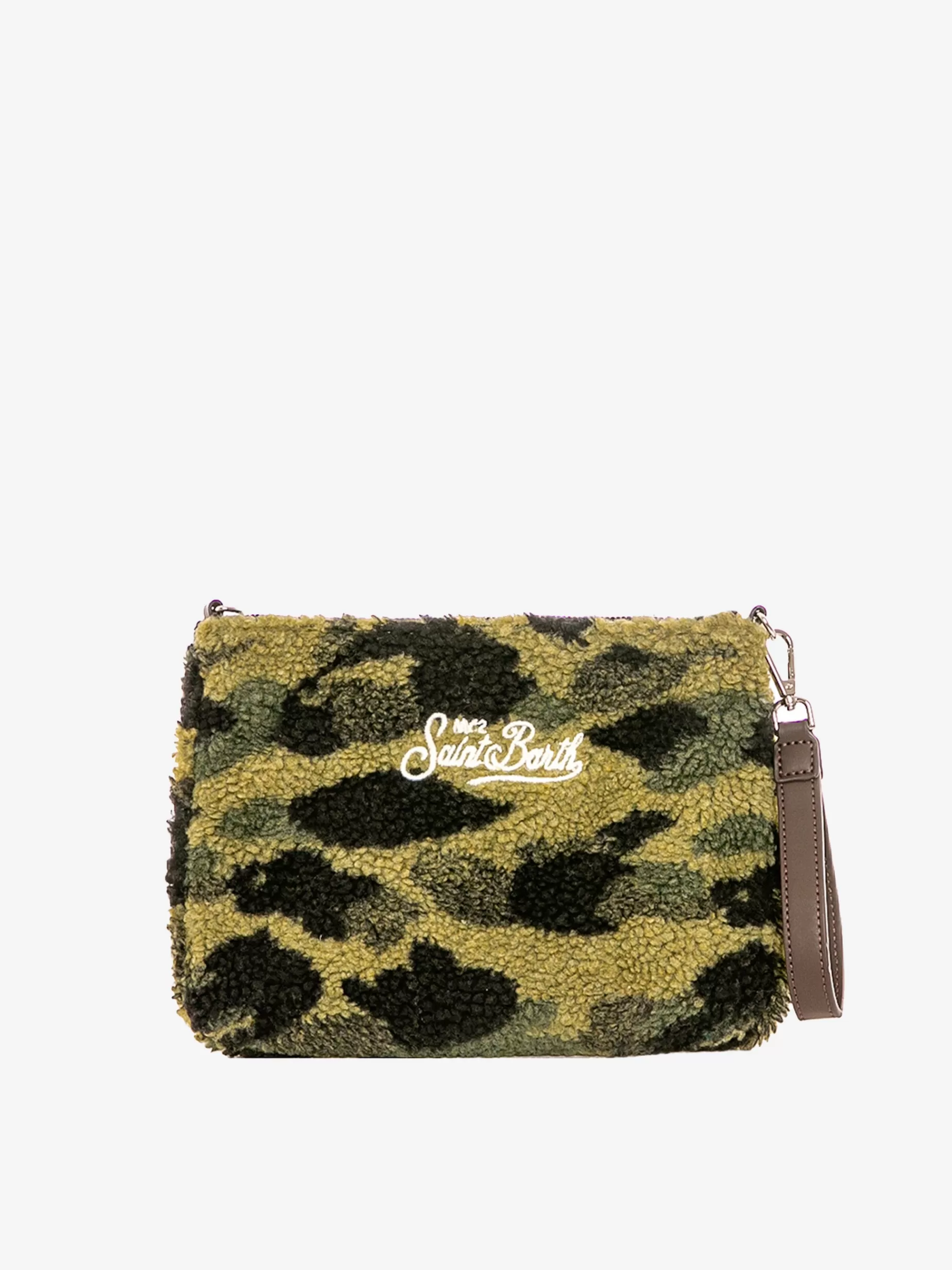 New Pouch a tracolla in sherpa mimetico Parisienne Donna Pouch & Borse A Tracolla | Pouch & Borse A Tracolla