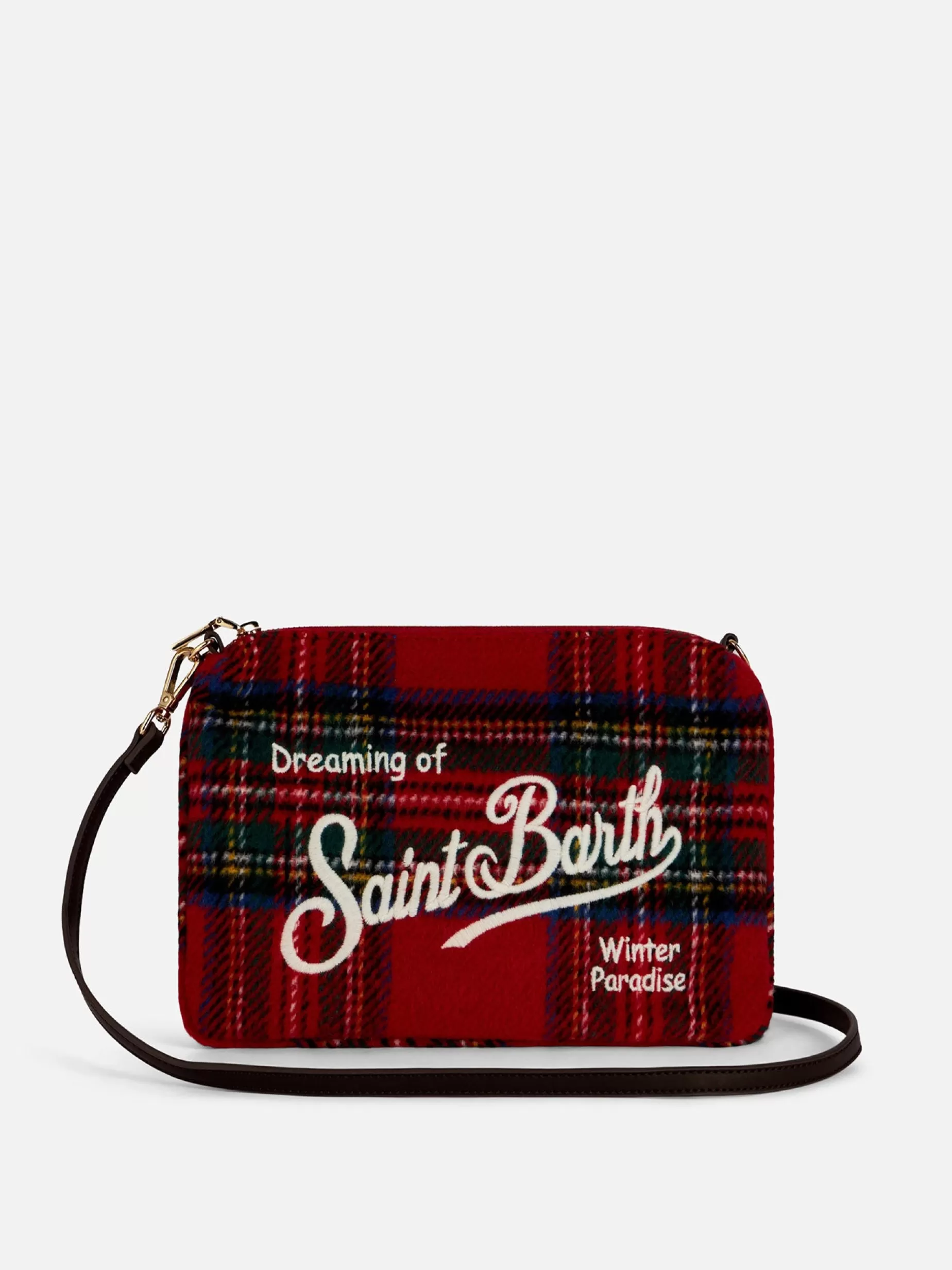 Clearance Pouch a tracolla Parisienne con motivo tartan Donna Pouch & Borse A Tracolla | Pouch & Borse A Tracolla