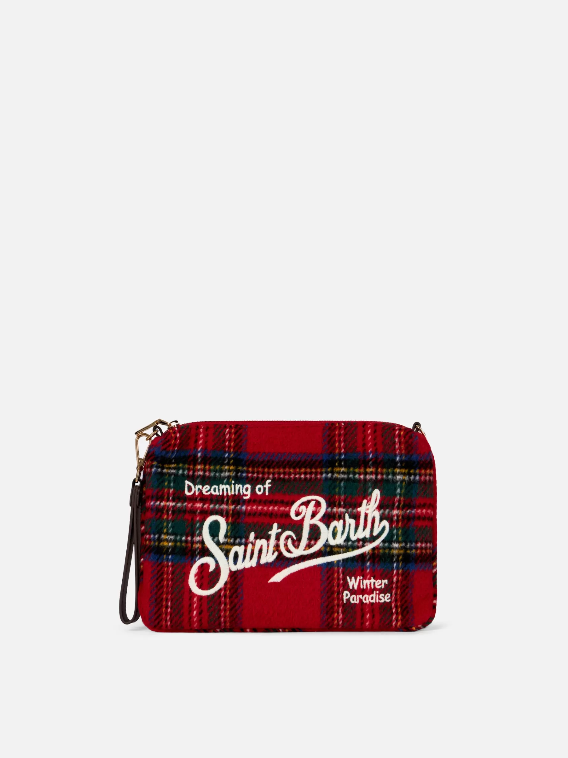 Clearance Pouch a tracolla Parisienne con motivo tartan Donna Pouch & Borse A Tracolla | Pouch & Borse A Tracolla