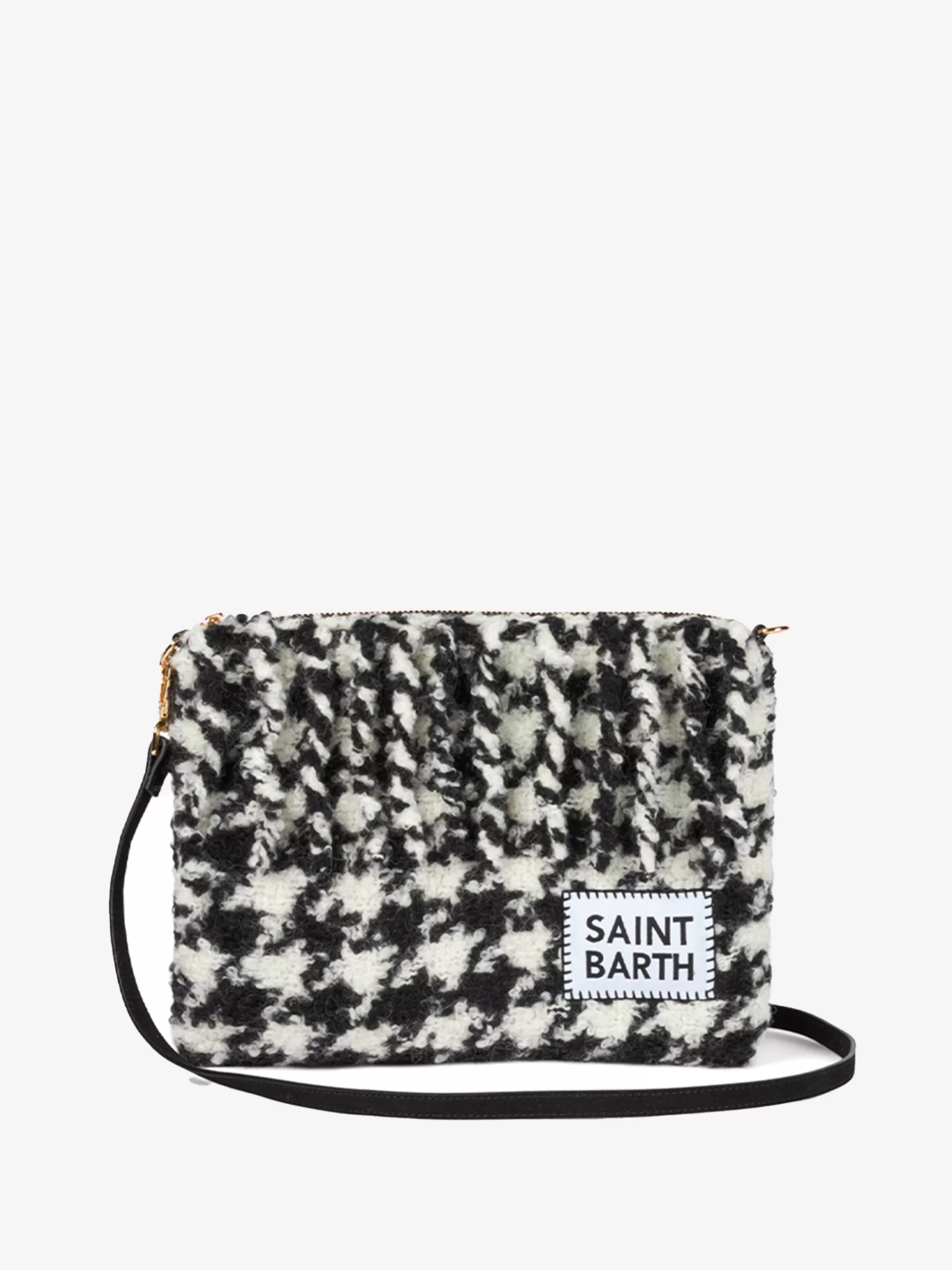 Fashion Pouch coperta a tracolla Parisienne con fantasia pied-de-poule Donna Pouch & Borse A Tracolla | Pouch & Borse A Tracolla