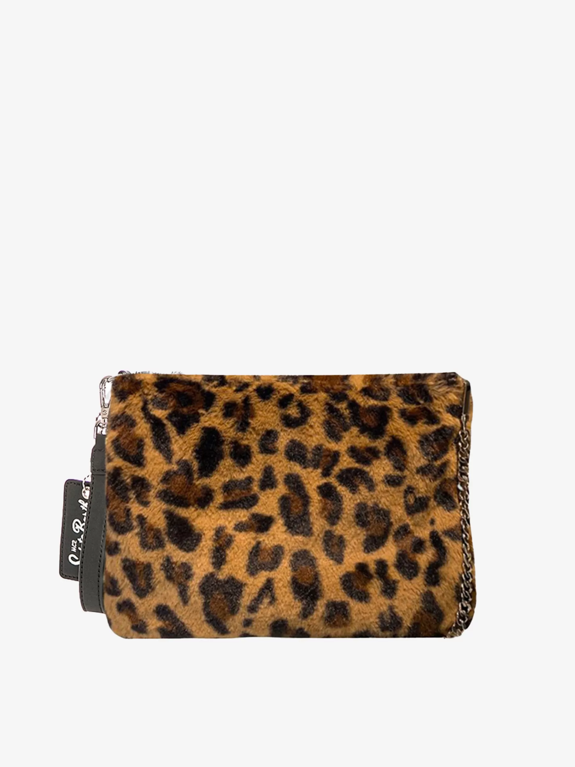 Outlet Pouch Parisienne a tracolla in lana con stampa animalier Donna Pouch & Borse A Tracolla | Pouch & Borse A Tracolla