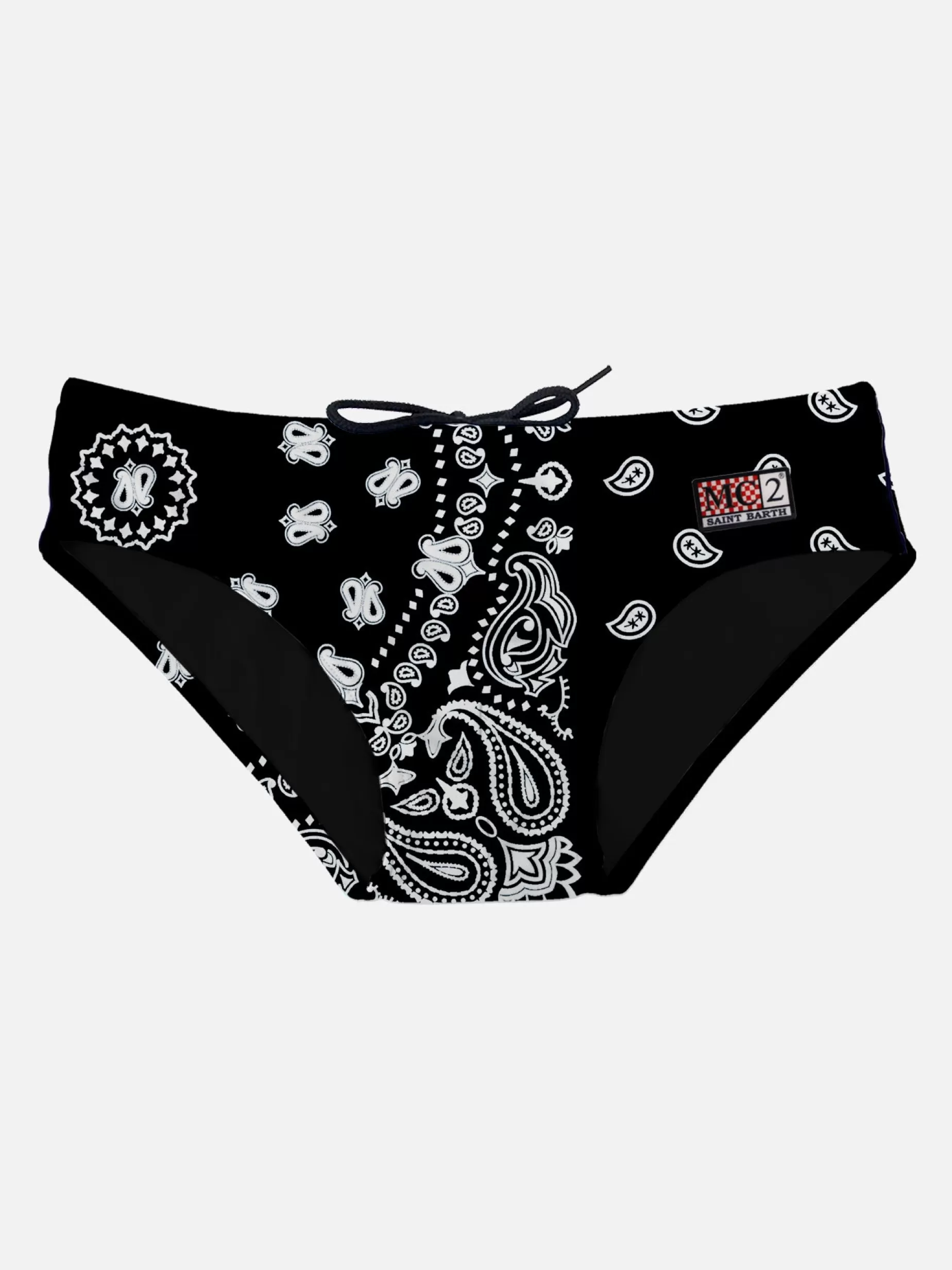 Discount Slip da bagno bandana nero Uomo Slip Mare