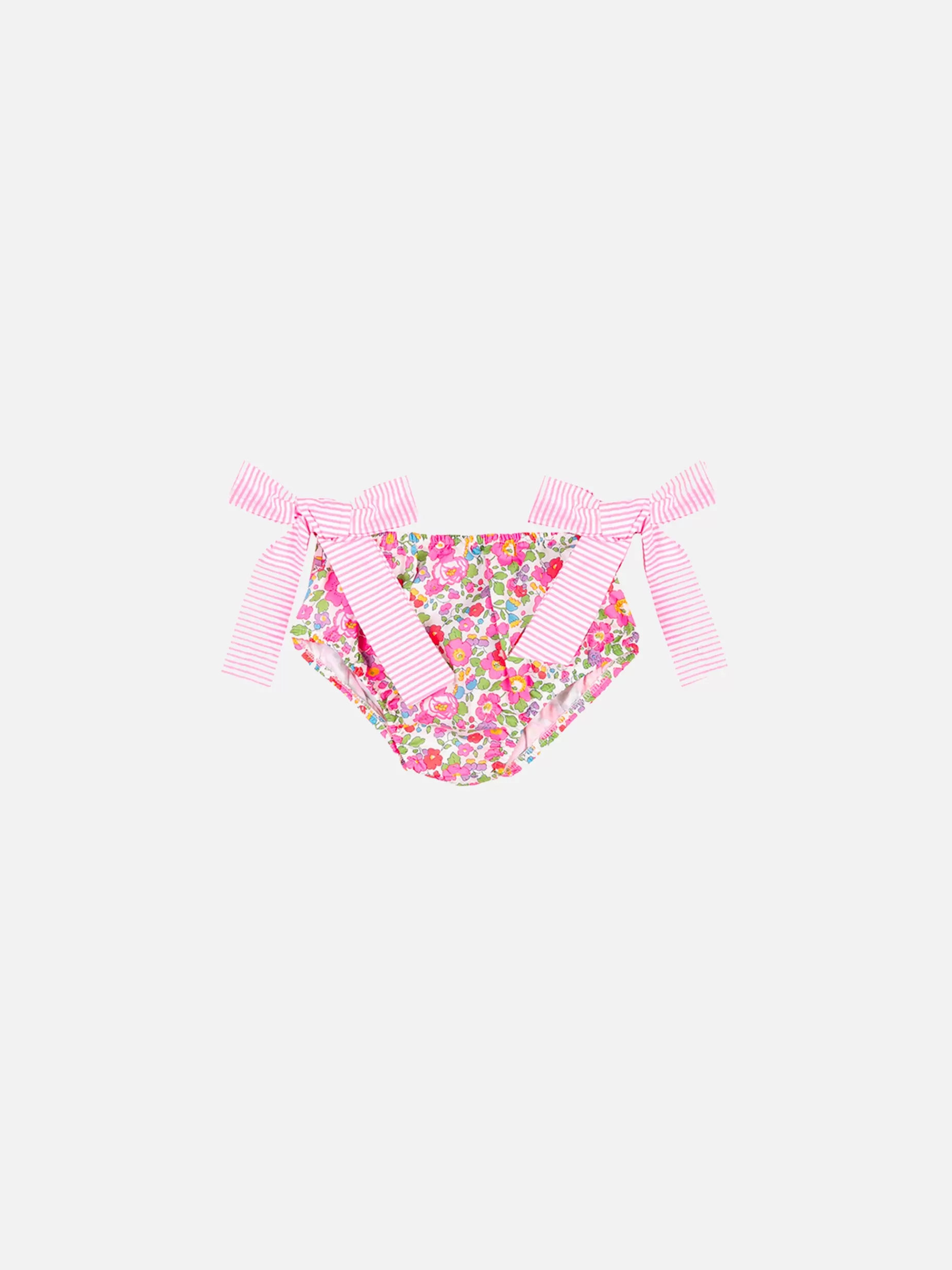 Outlet Slip da bagno da bambina con stampa fiori Bikini E Slip Mare | Neonata (0-24 Mesi)