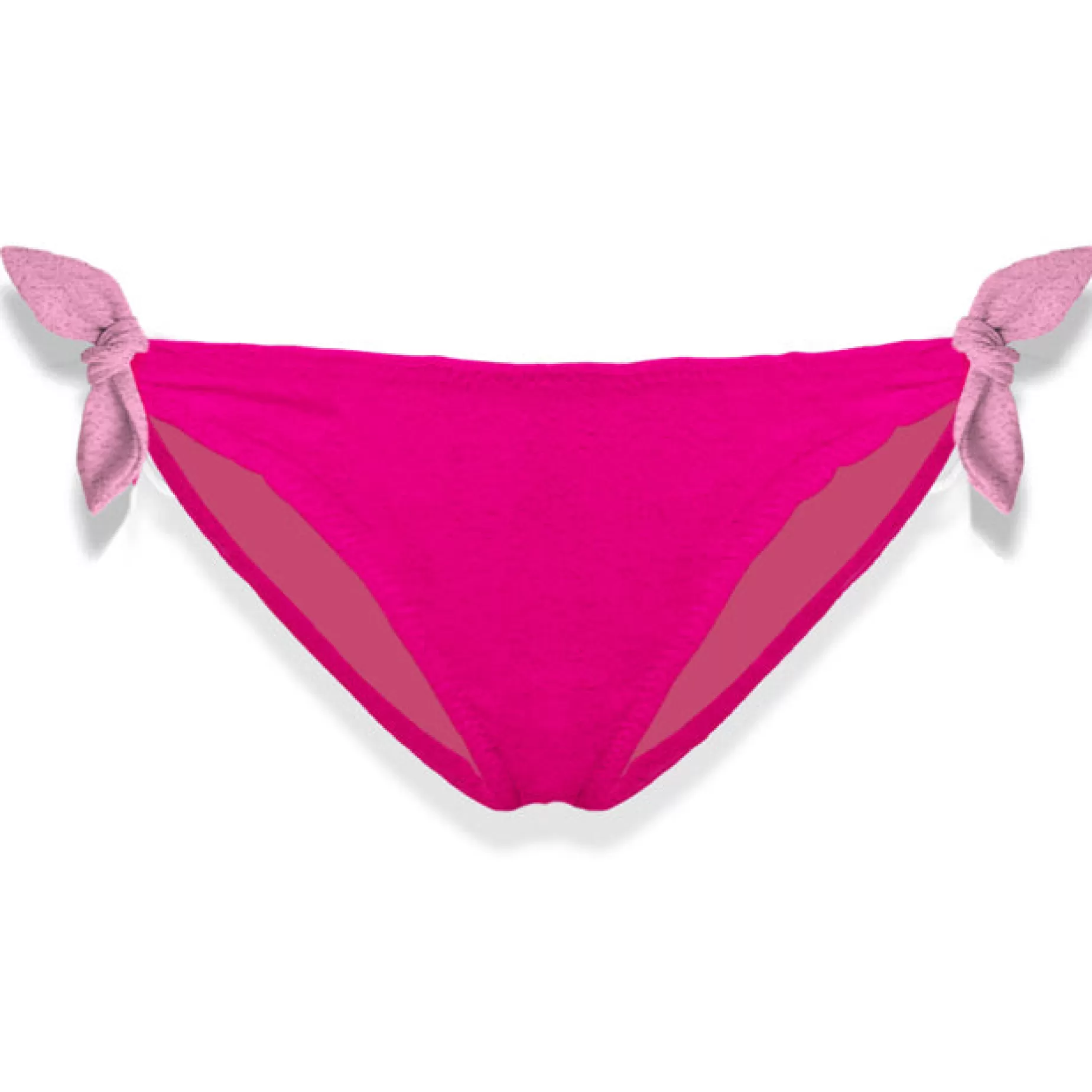 Cheap Slip da bagno da bambina fucsia con ricamo Bikini E Slip Mare