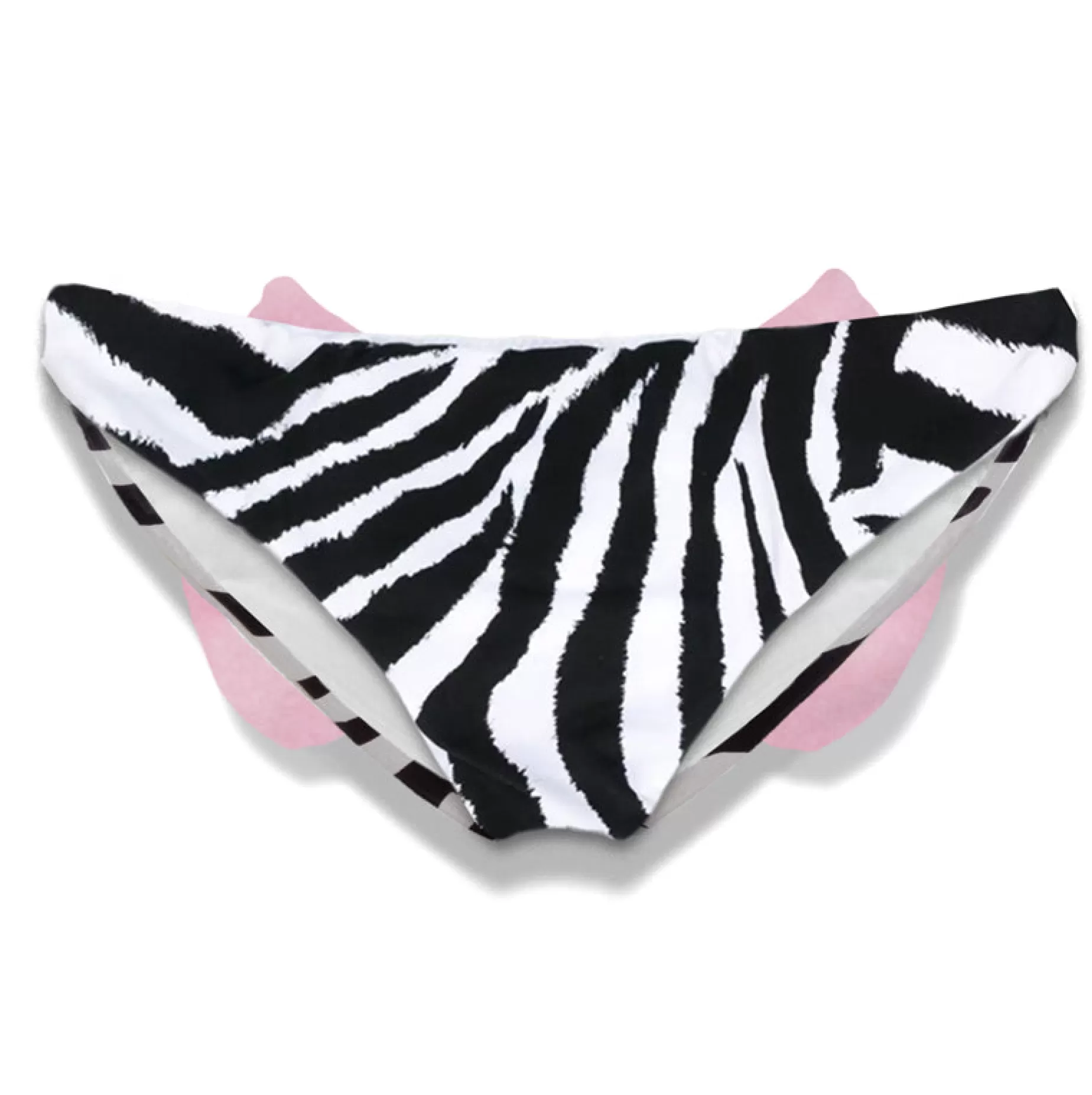 Shop Slip da bagno da bambina stampa animalier con fiocco Costumi Da Bagno Stampati | Bikini E Slip Mare