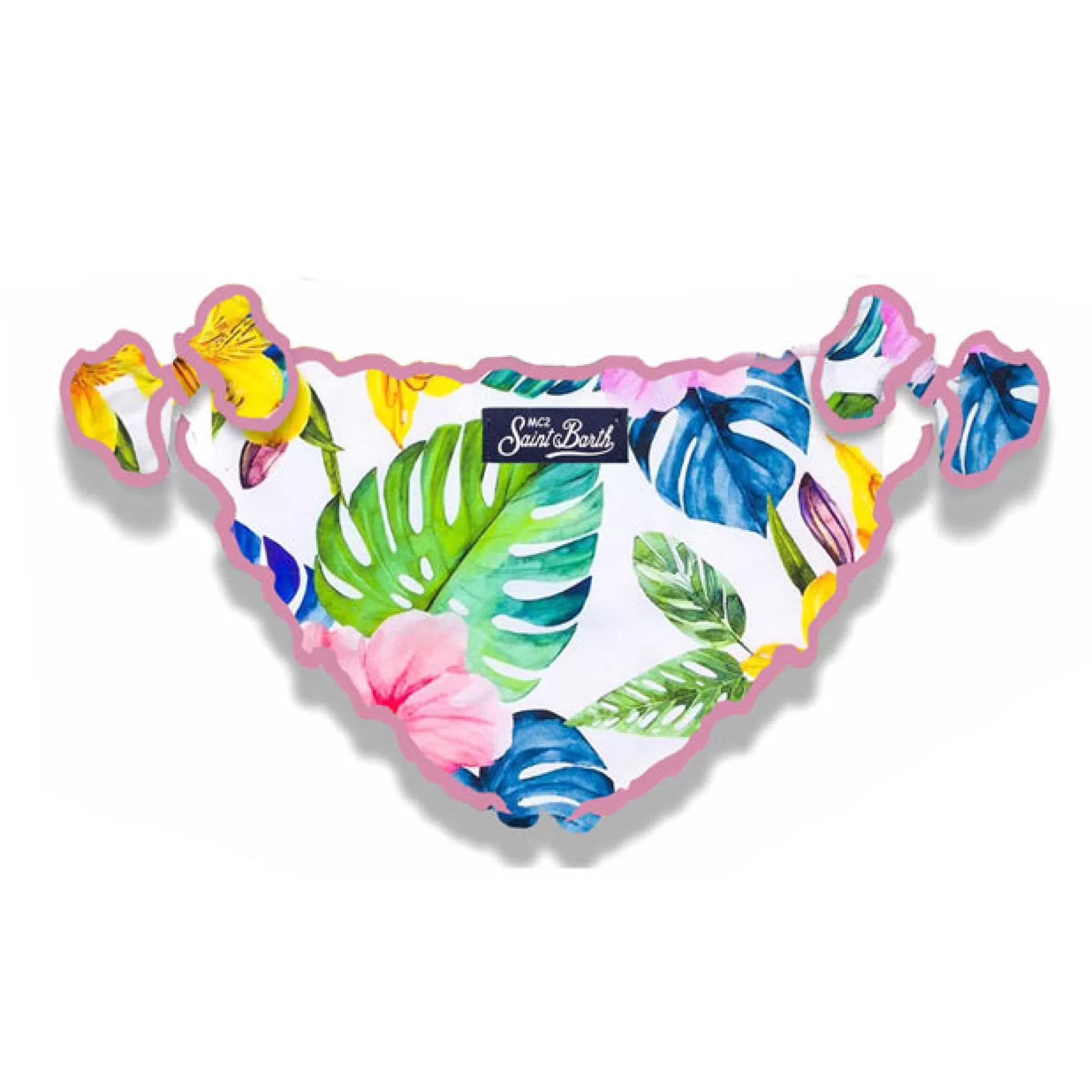 Outlet Slip da bagno da bambina stampa tropicale Costumi Da Bagno Stampati | Bikini E Slip Mare