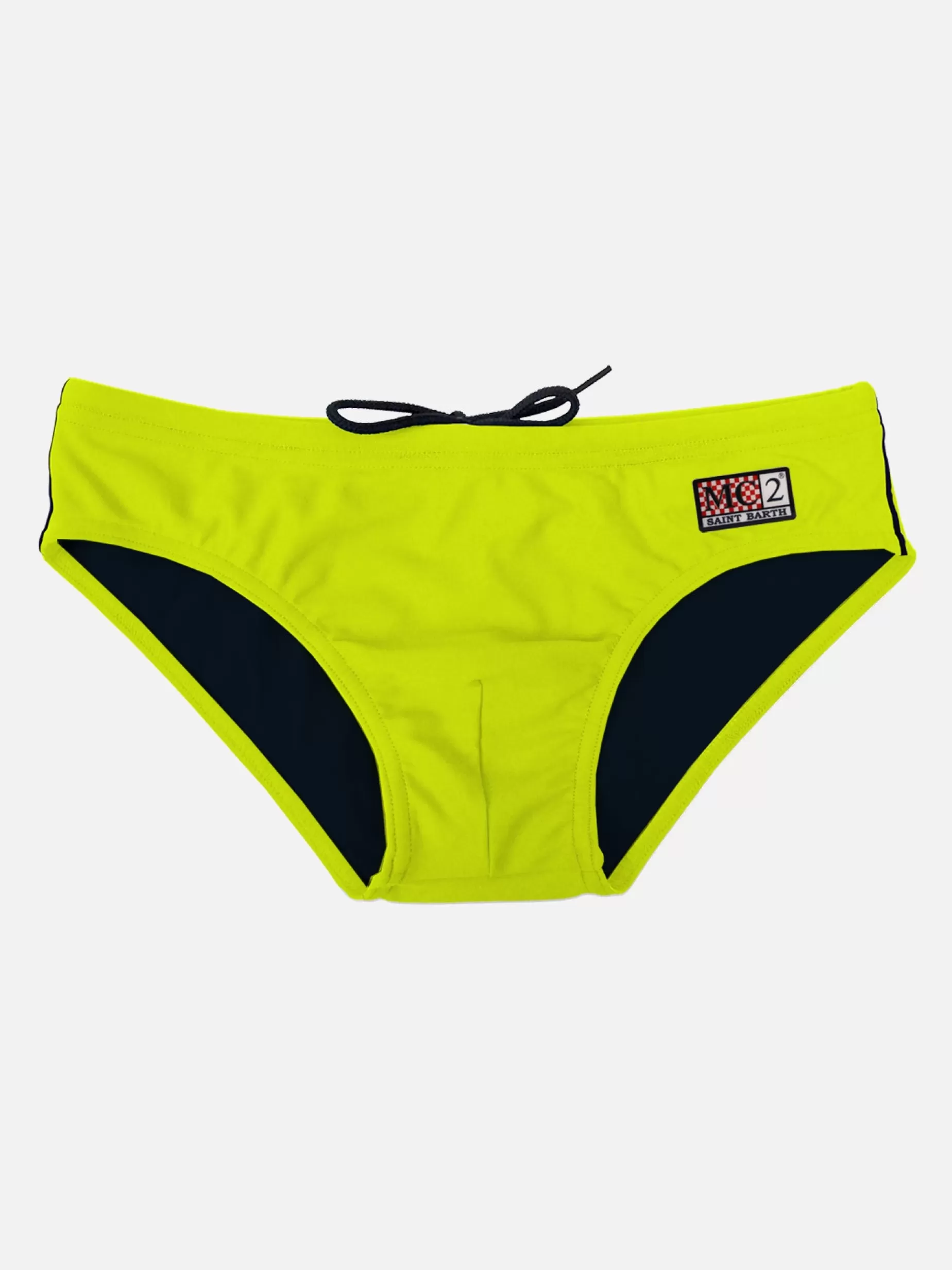 Best Slip da bagno da uomo giallo fluo Uomo Slip Mare