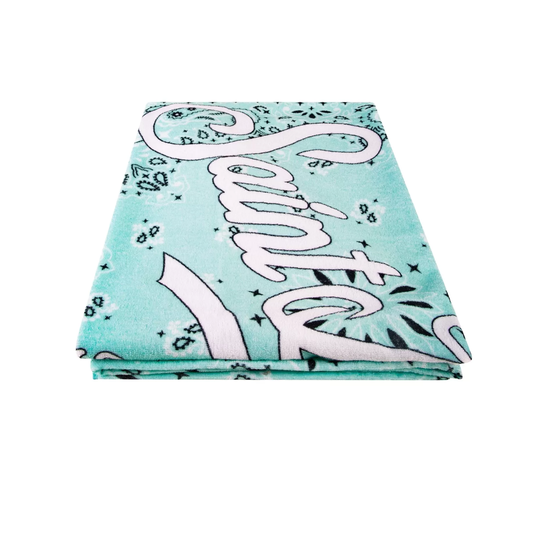 New Telo mare con stampa bandana verde acqua Donna Teli Mare | Teli Mare