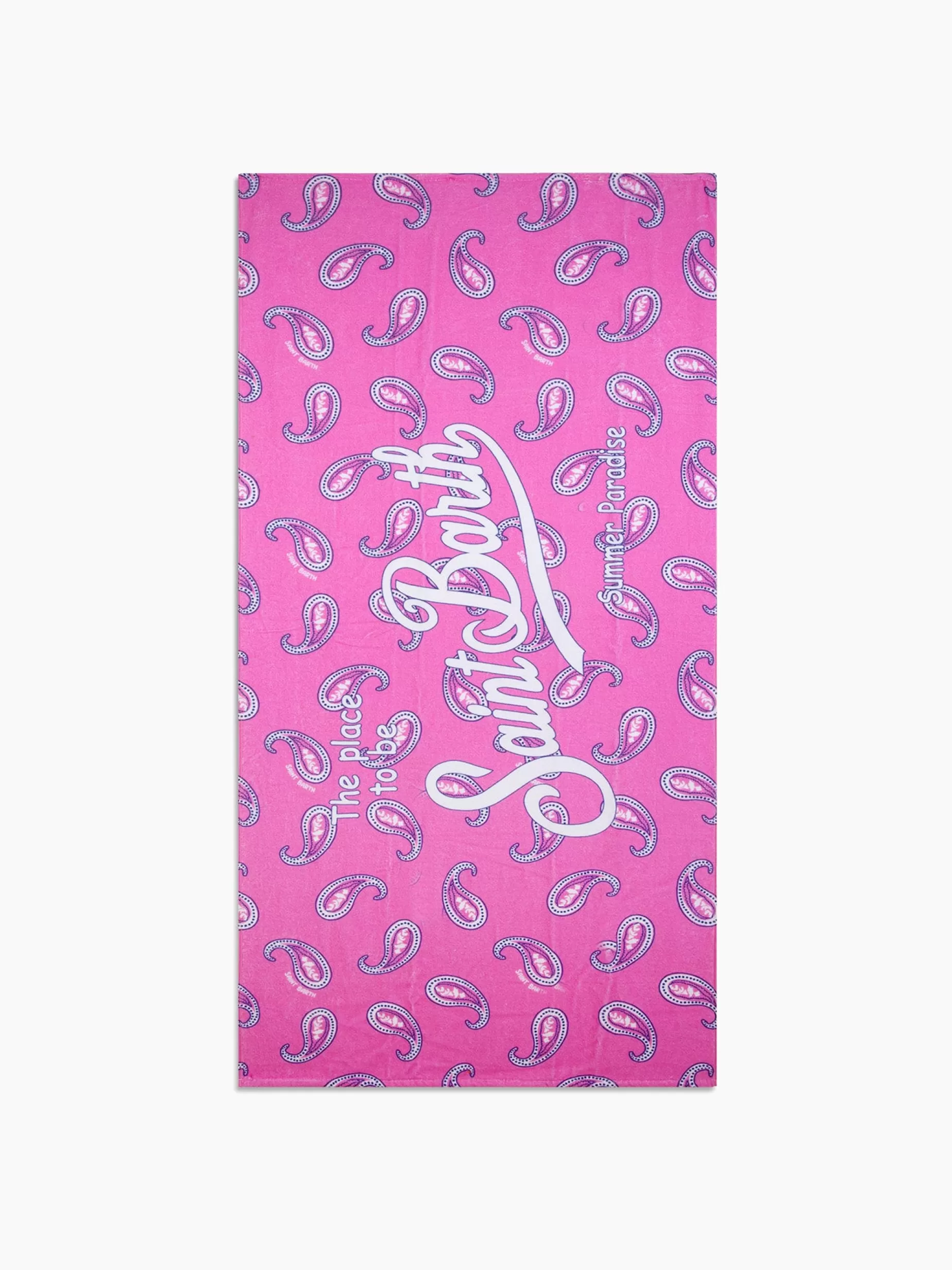 Sale Telo mare con stampa paisley rosa Donna Teli Mare | Teli Mare