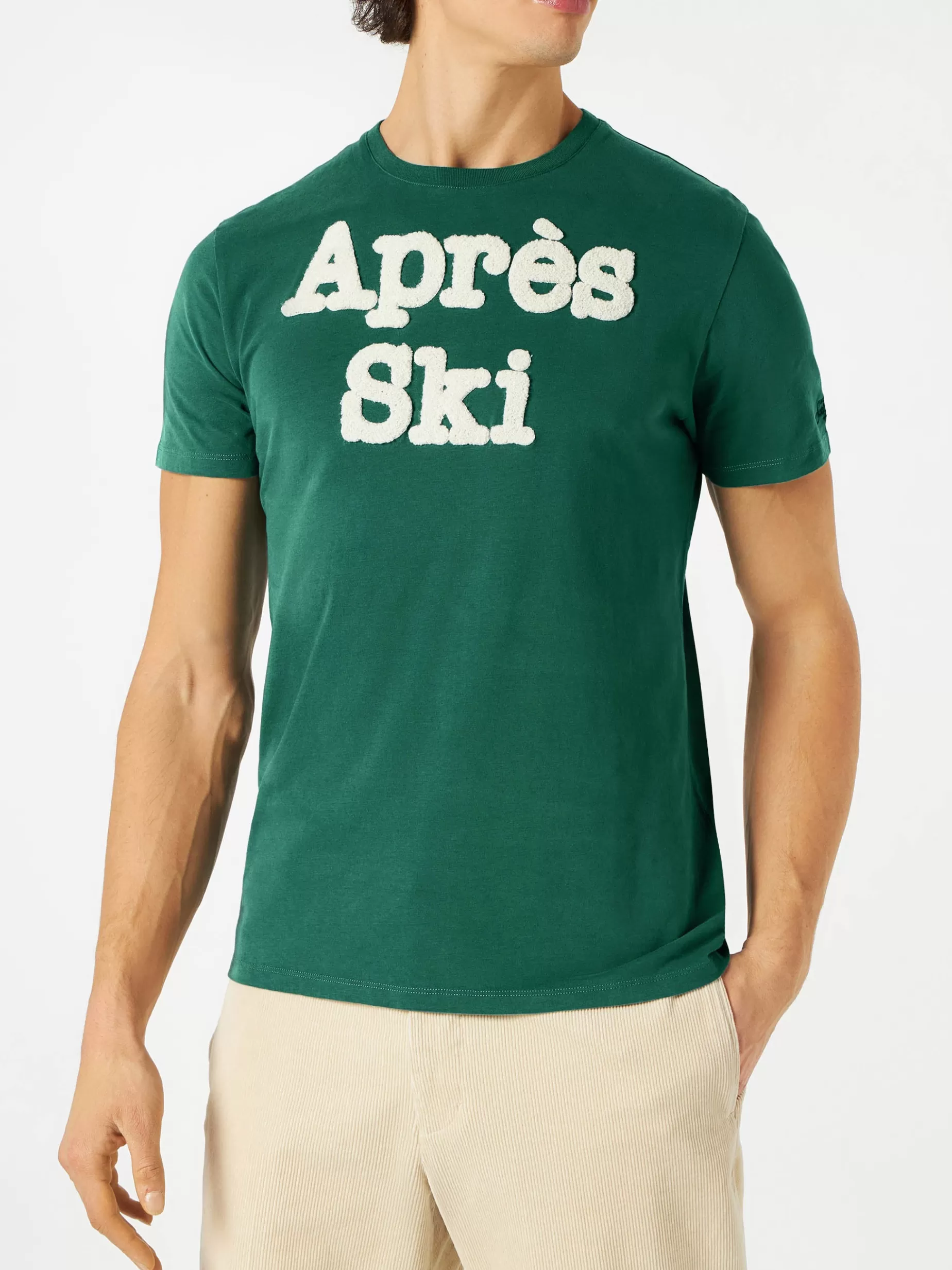 Cheap T-shirt Après Ski Terry Patch Uomo T-shirts