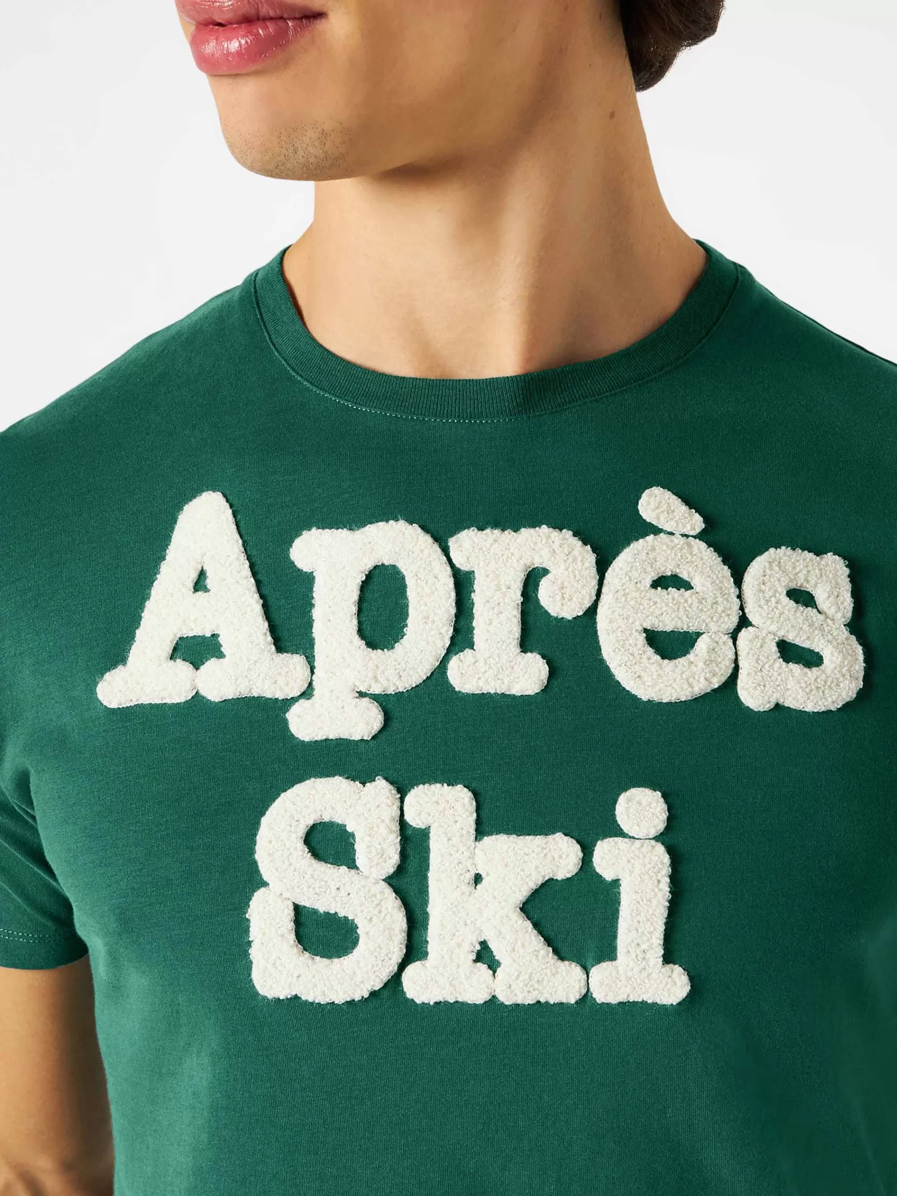 Cheap T-shirt Après Ski Terry Patch Uomo T-shirts