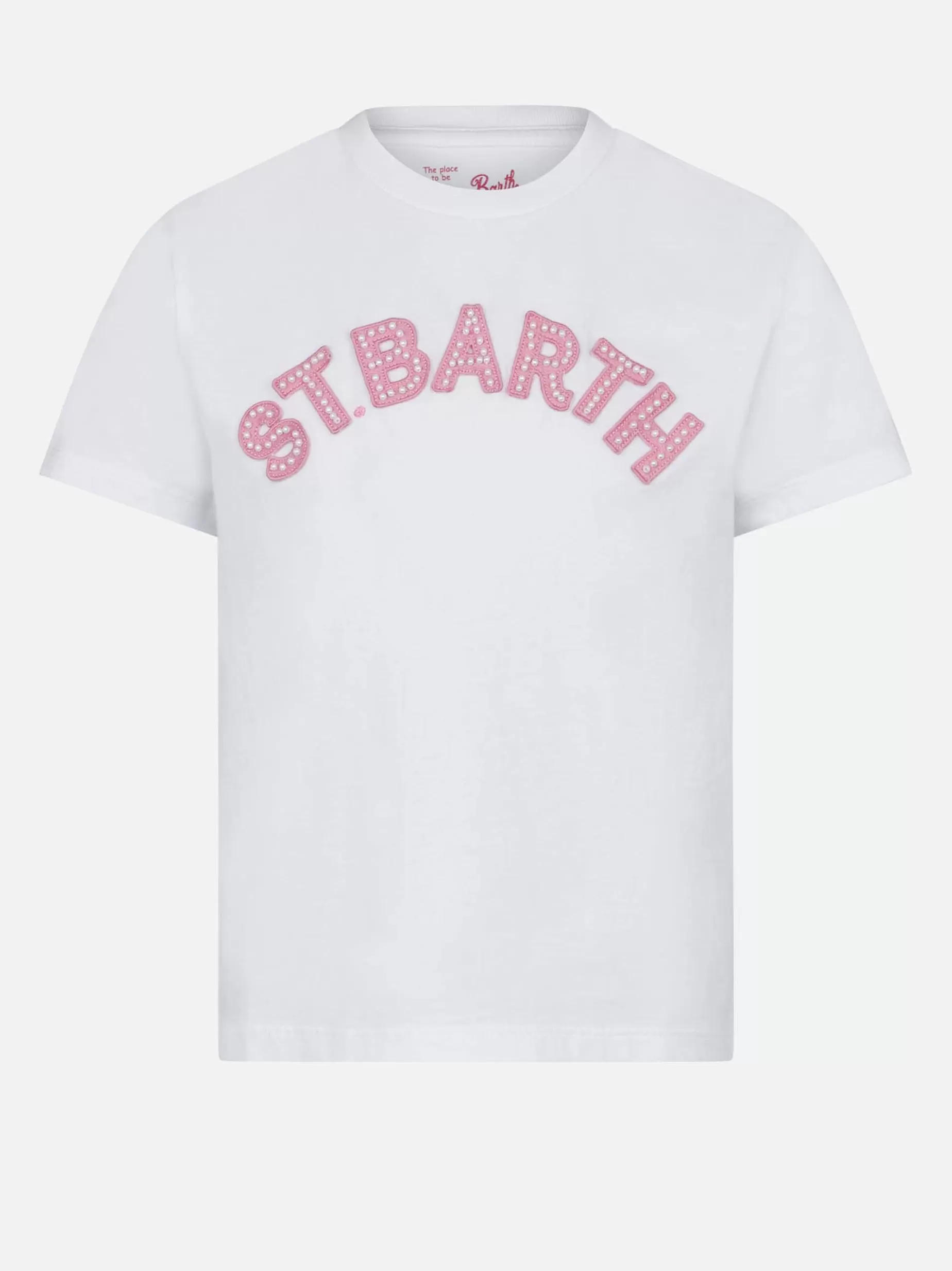 Best Sale T-shirt da bambina con patch St. Barth T-shirt E Top