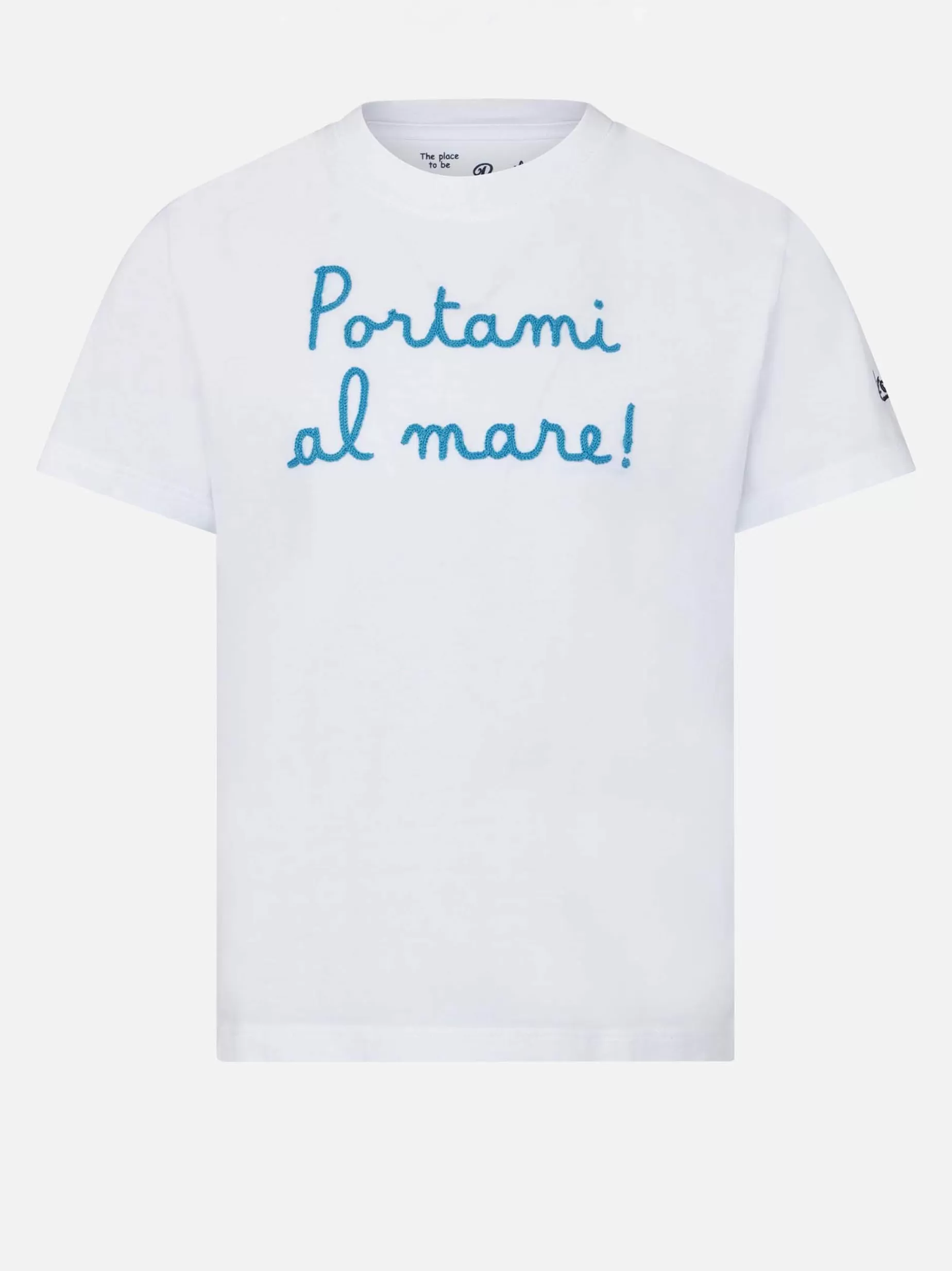 Best Sale T-shirt da bambina con scritta Portami al mare! T-shirt E Top