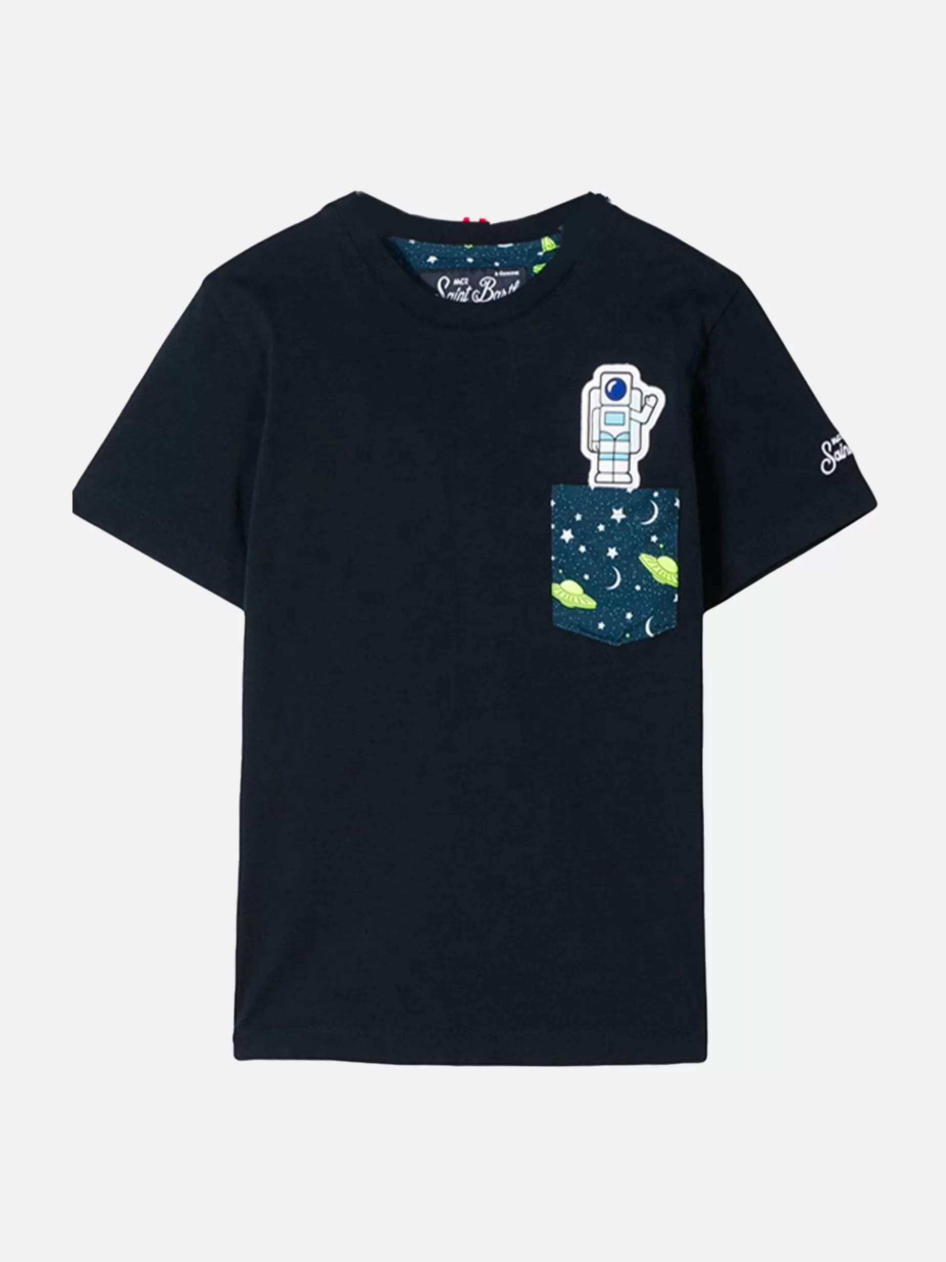 Best Sale T-shirt da bambino con taschino stampato astronauta Bambino T-shirts