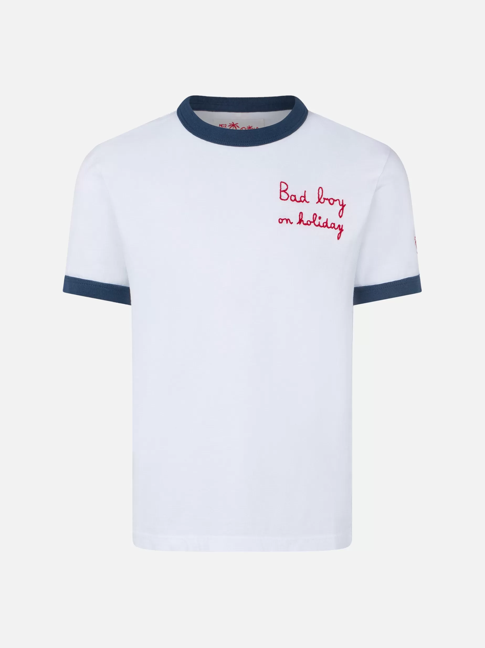 Best T-shirt da bambino in cotone con ricamo Bambino T-shirts