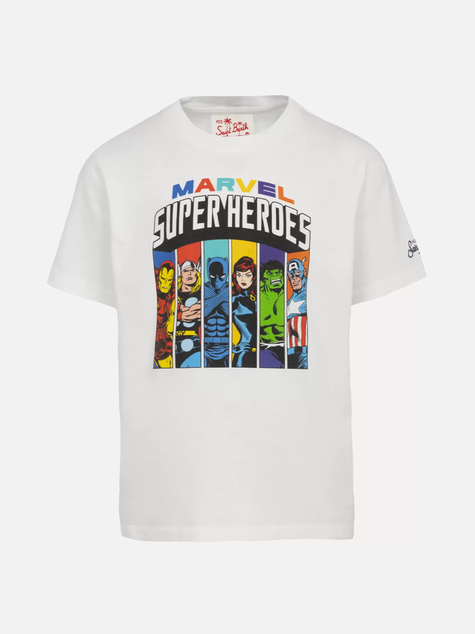 Best Sale T-shirt da bambino in cotone con stampa dei super eroi Marvel | EDIZIONE SPECIALE MARVEL Bambino T-shirts