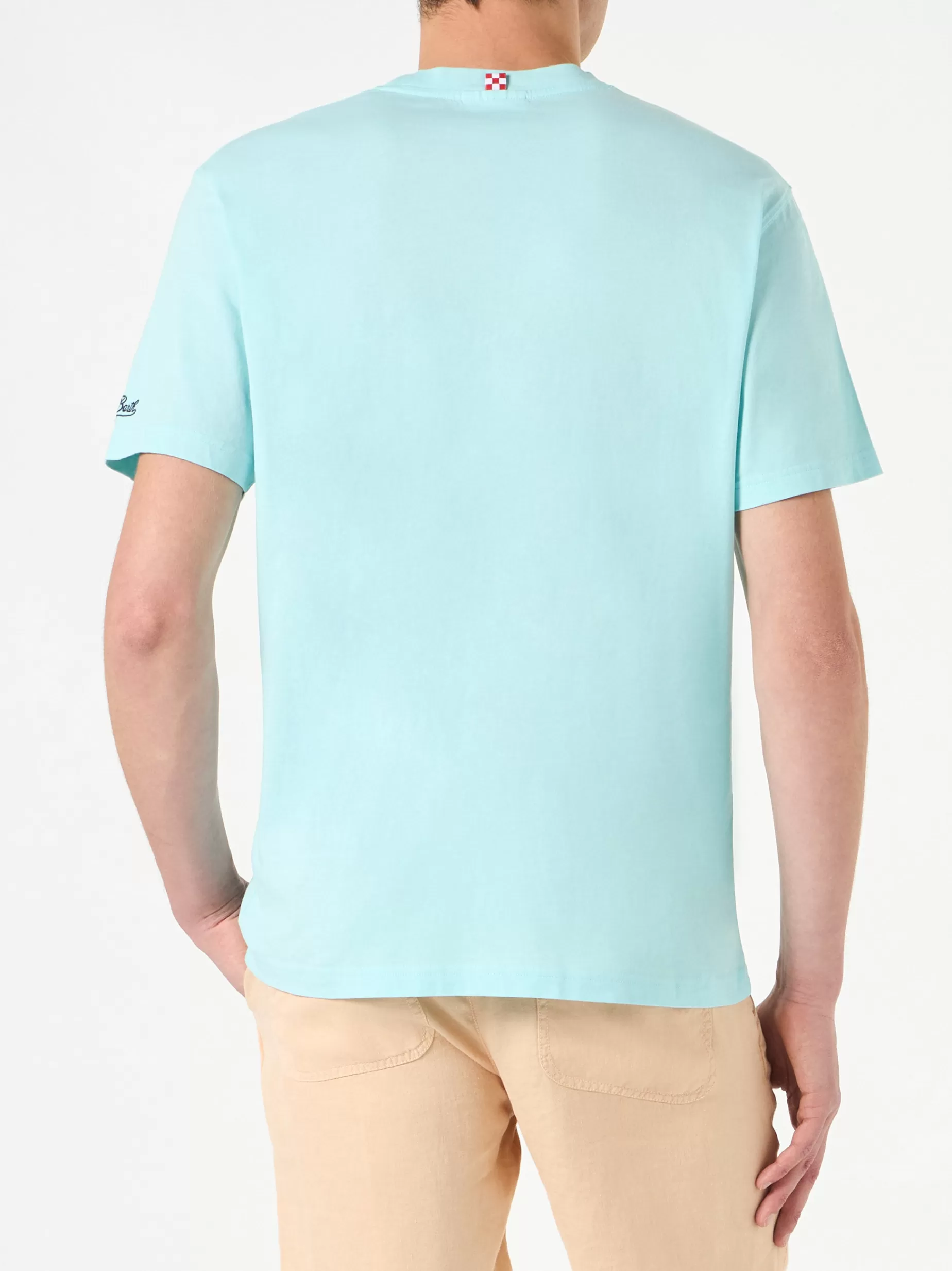 Hot T-shirt da uomo in cotone con stampa auto Forte dei Marmi Uomo T-shirts