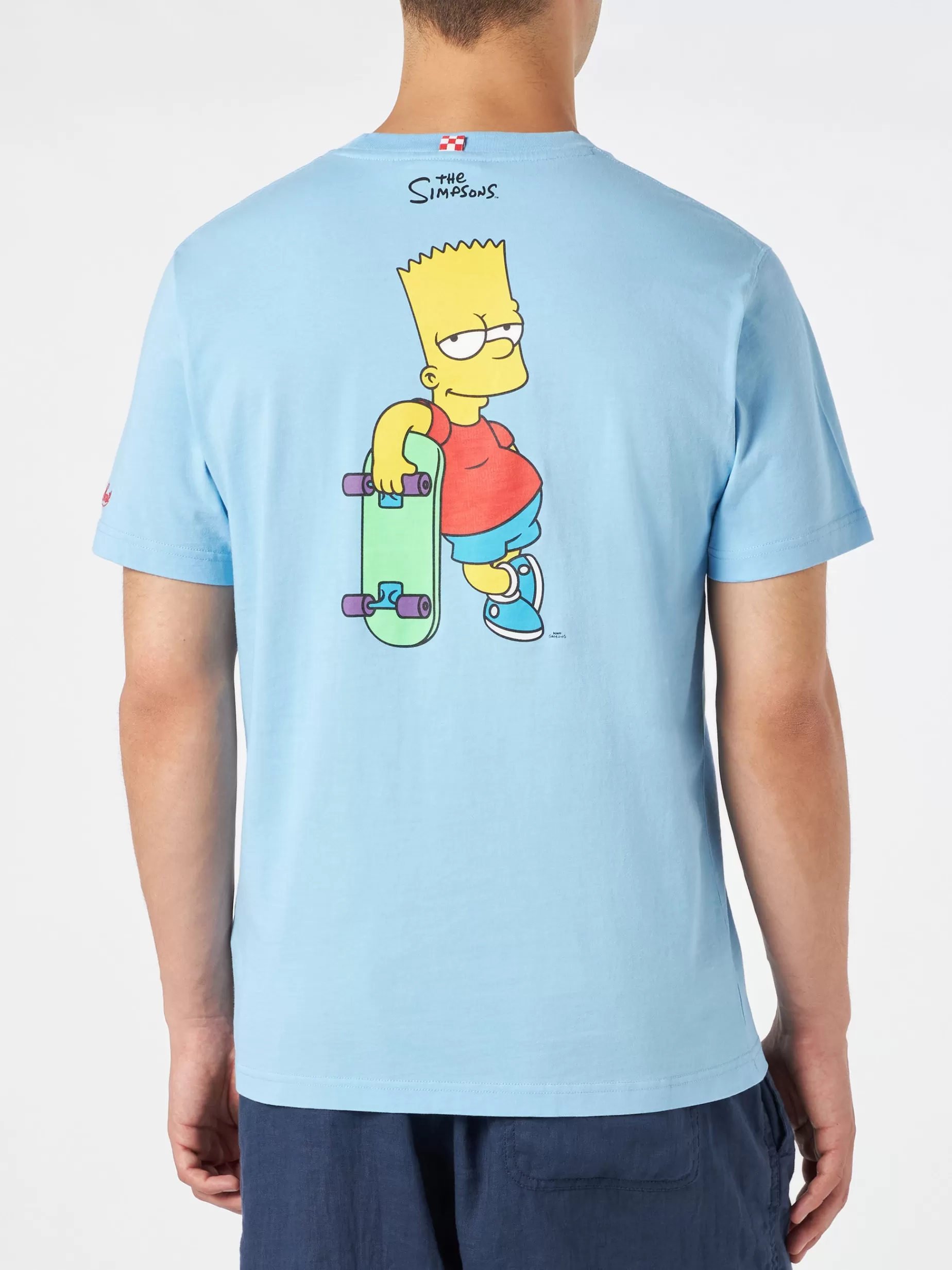 Store T-shirt da uomo in cotone con stampa Bart Simpson | EDIZIONE SPECIALE DEI SIMPSON Uomo T-shirts | Abbigliamento